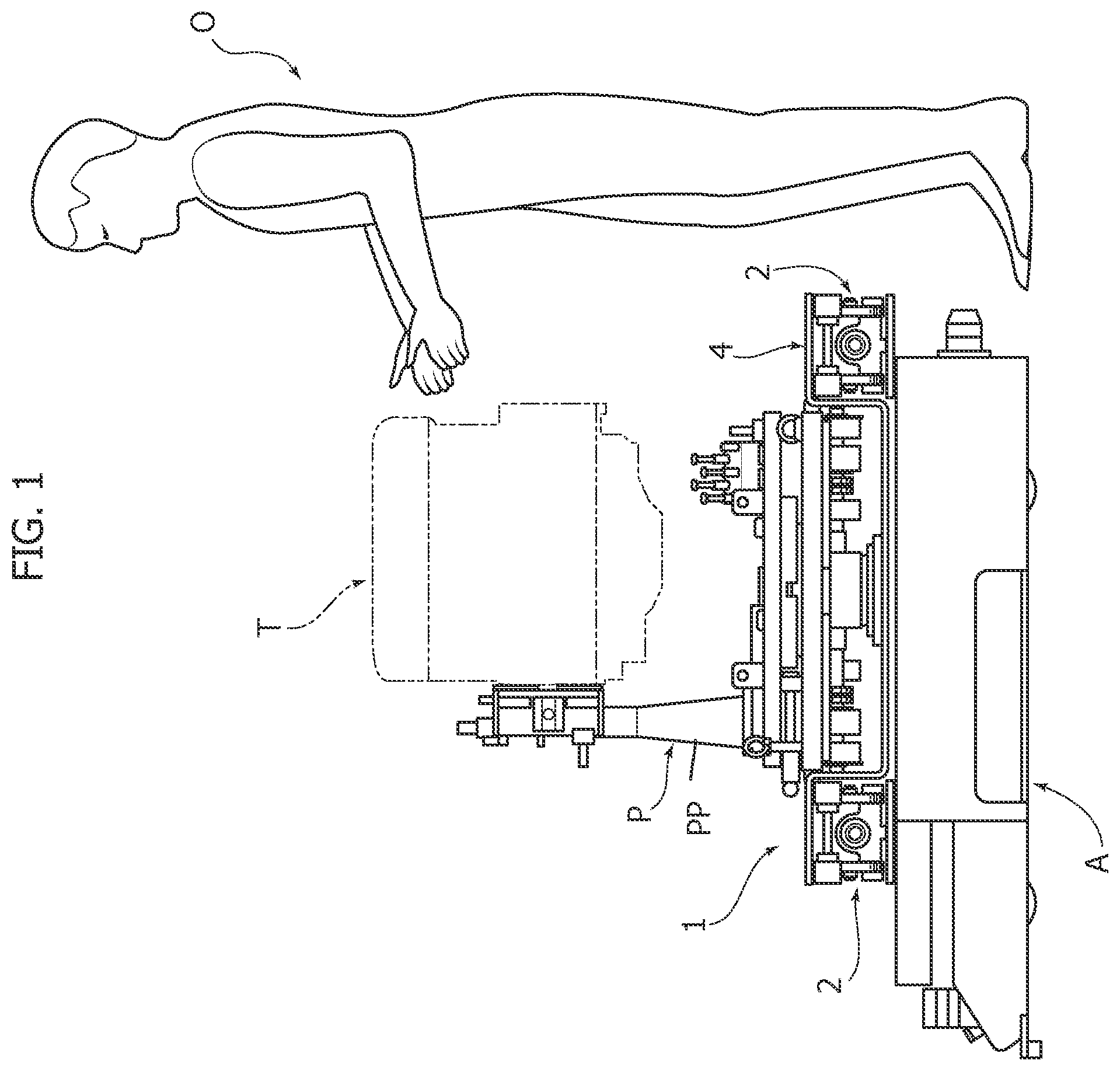Patent US11780718 Figure 1 – Accessory modular device for AGV