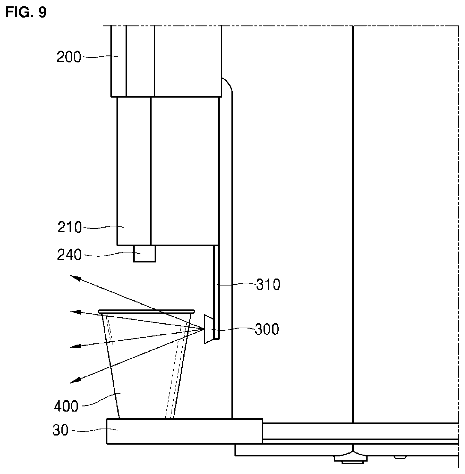 Patent US11780721 Figure 9 – Liquid dispenser