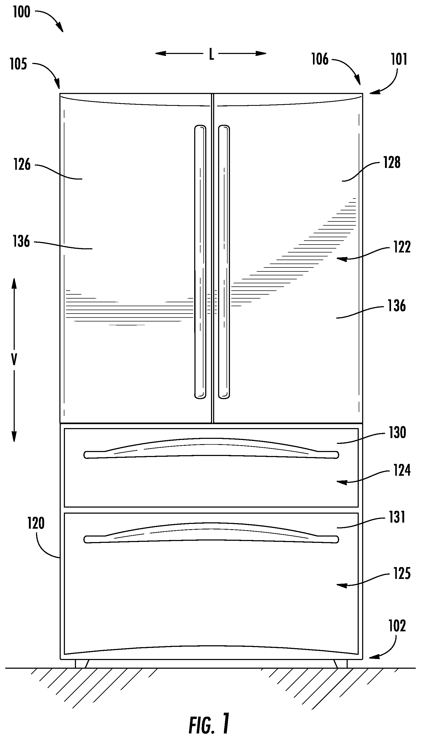 Patent US11780722 Figure 1 – Autofill pitcher overfill shutoff mechanism