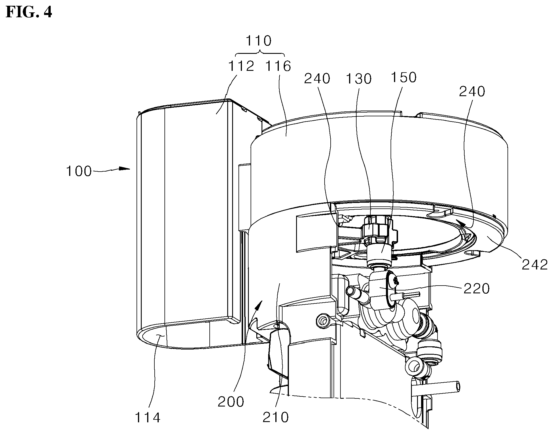 Patent US11780724 Figure 4 – Liquid dispenser