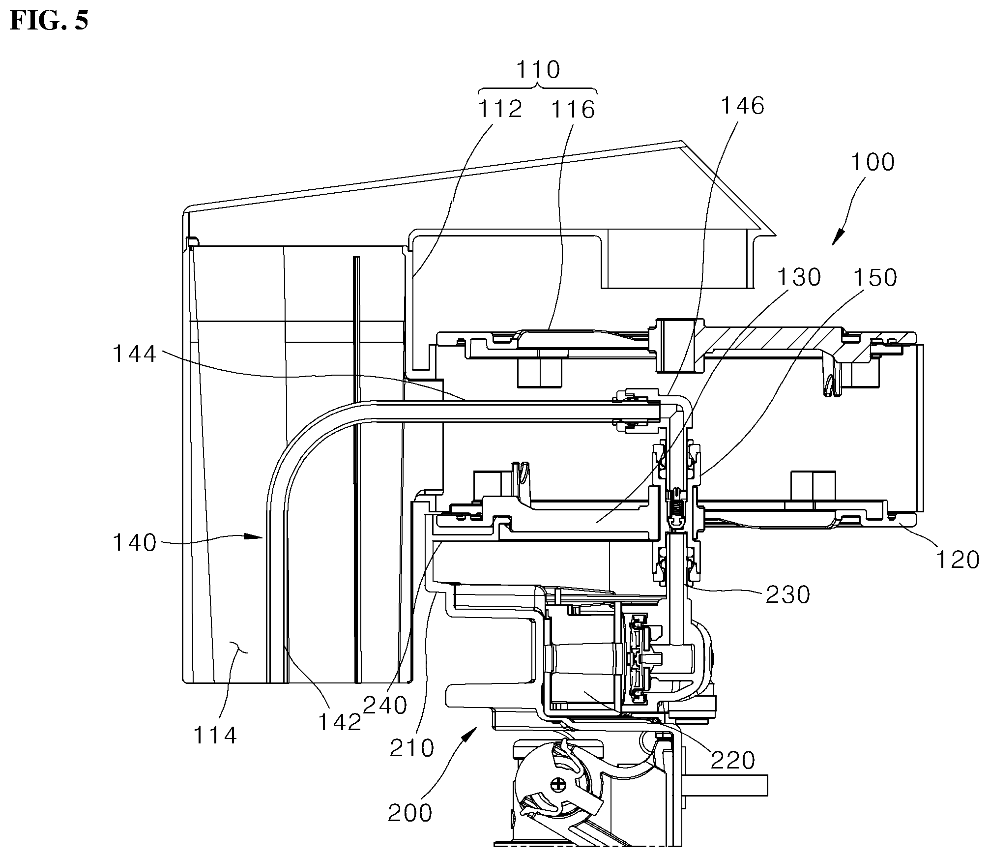 Patent US11780724 Figure 5 – Liquid dispenser