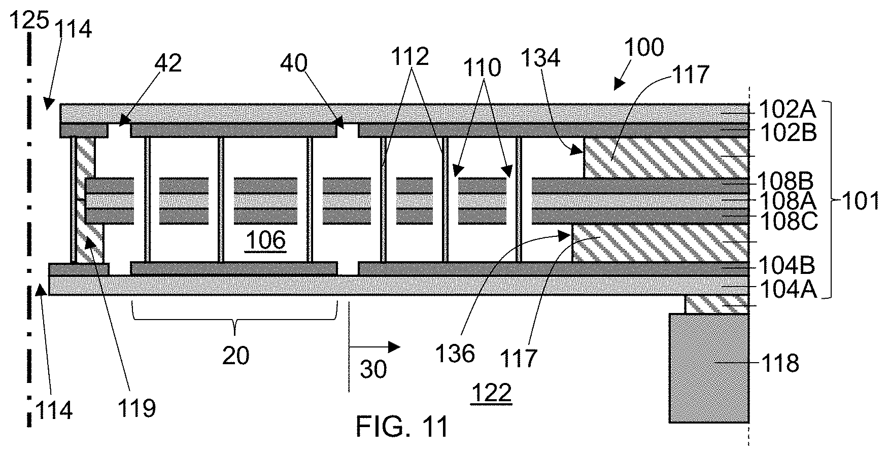 Patent US11780726 Figure 7 – Dual-diaphragm assembly having center constraint