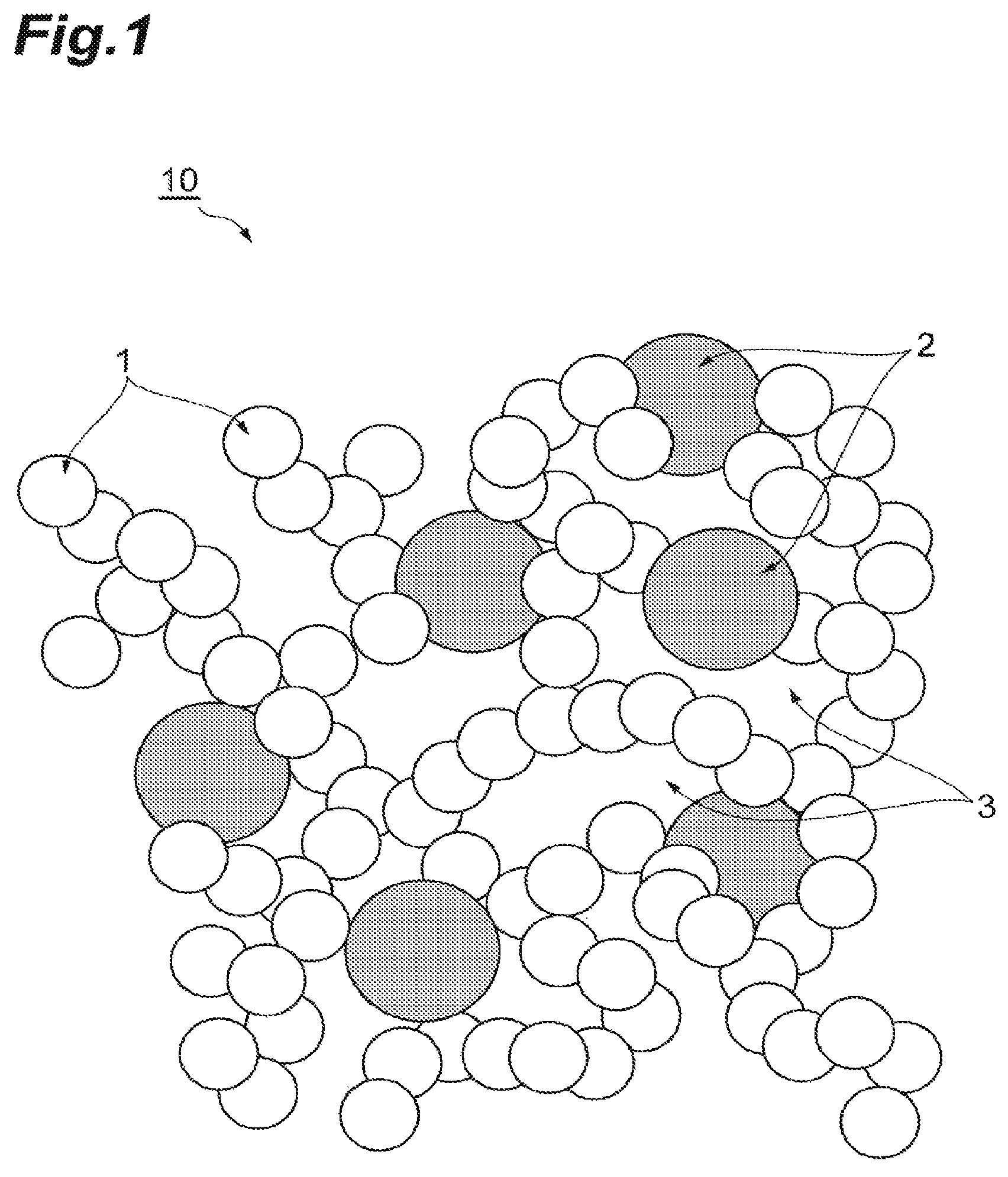 Patent US11780735 Figure 1 – Aerogel composite, and supporting member and heat insulation material provided with aerogel composite
