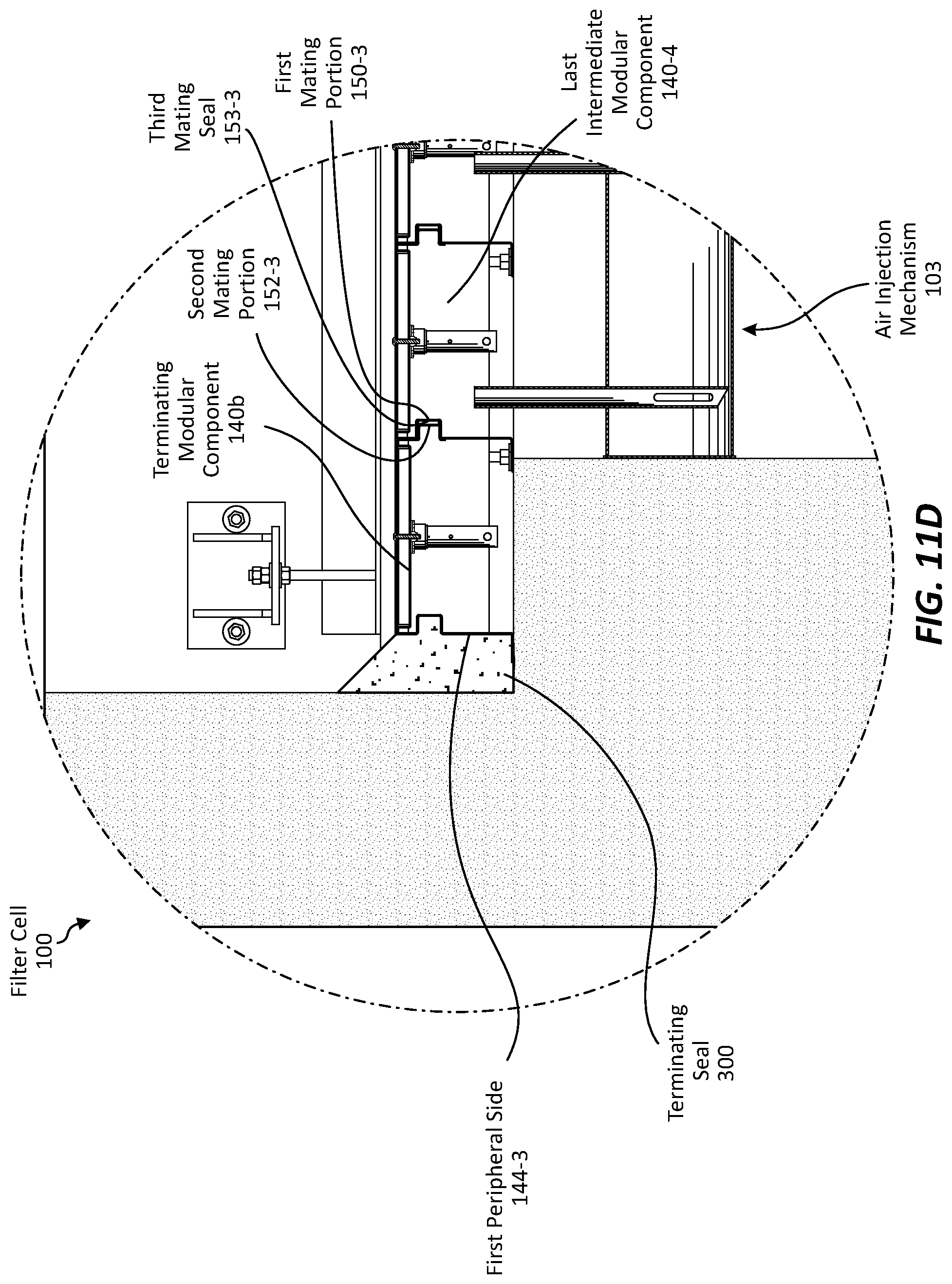 Patent US11780741 Figure 14 – Modular underdrain systems