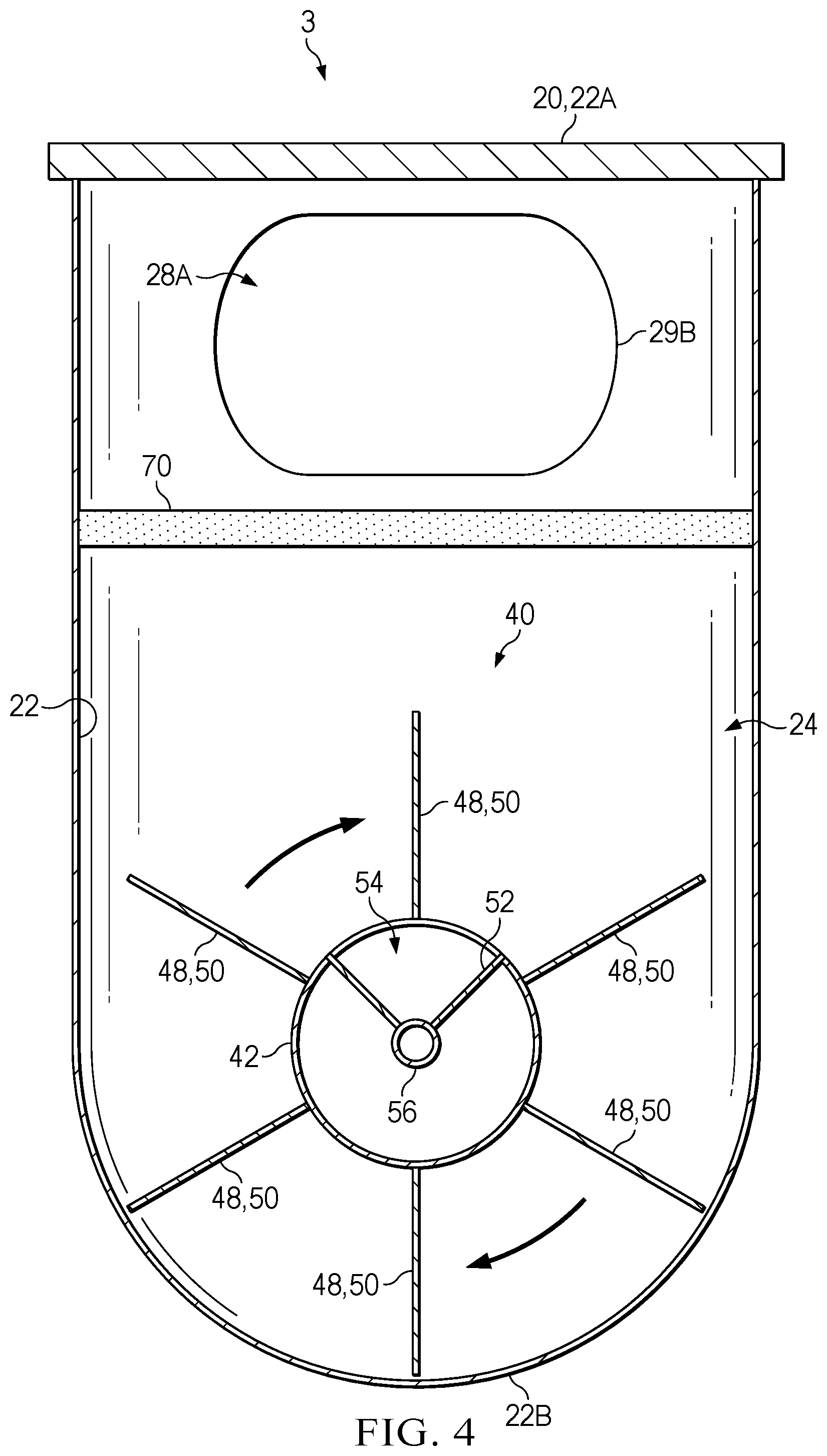 Patent US11780744 Figure 4 – Methods and apparatuses for distilling seawater and brine and removing salt