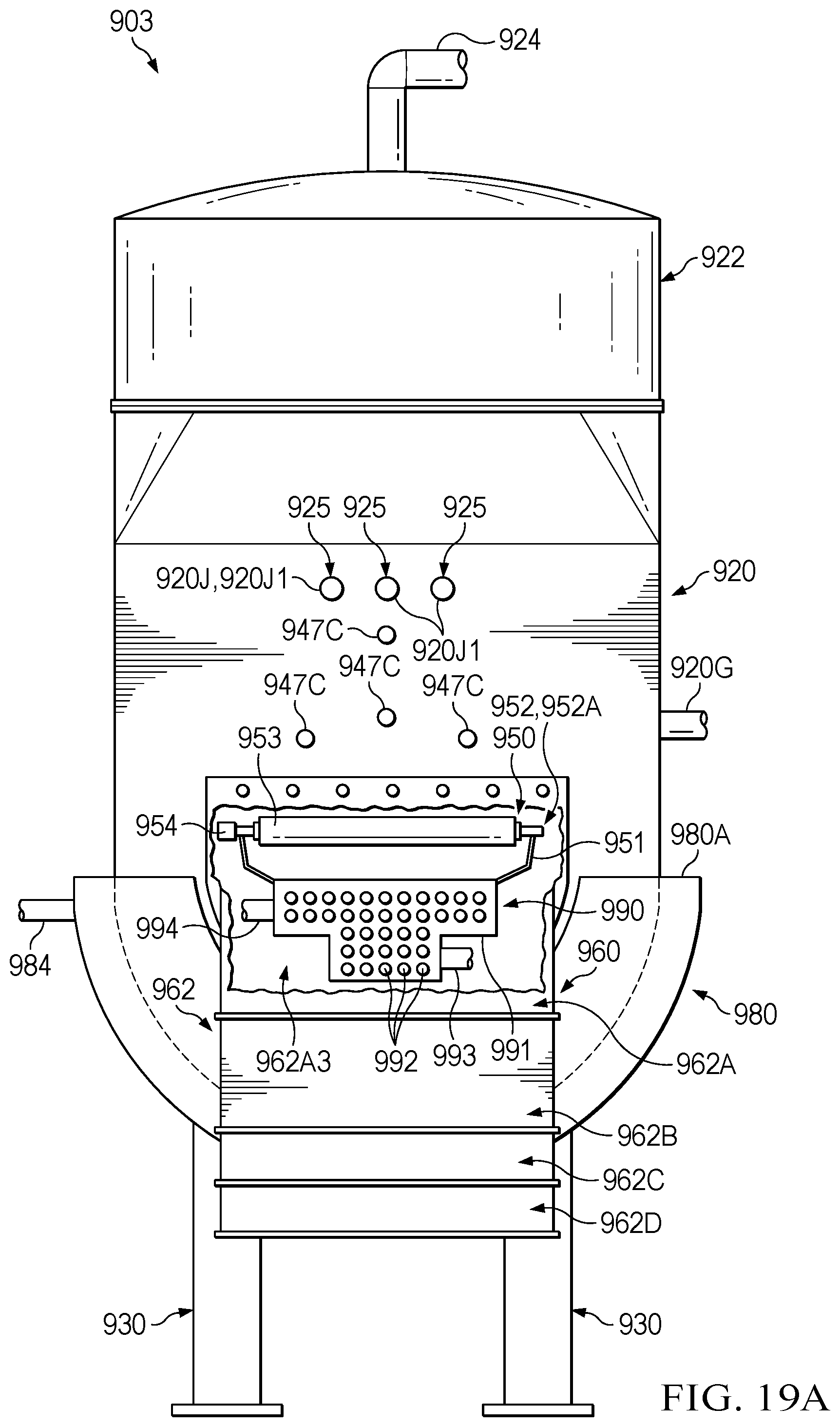 Patent US11780744 Figure 20 – Methods and apparatuses for distilling seawater and brine and removing salt