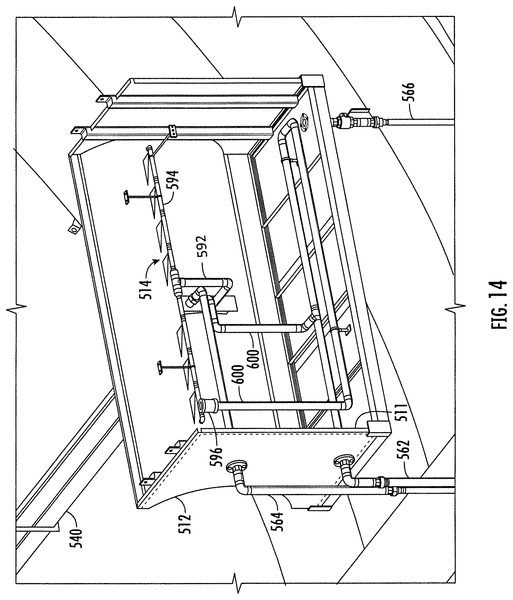Patent US11780745 Figure 13 – Solar distillation system with supplemental distillation units and associated methods