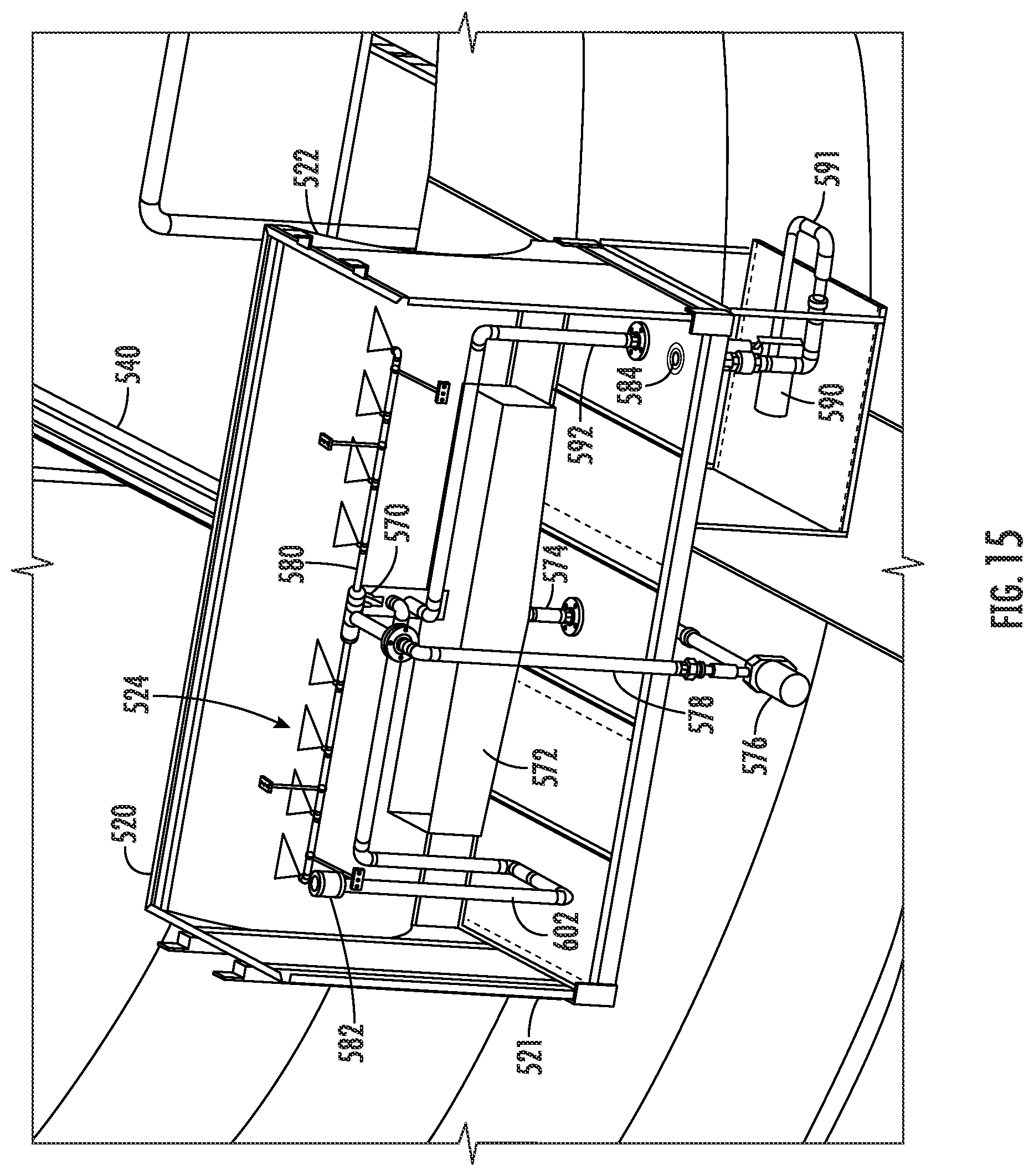 Patent US11780745 Figure 14 – Solar distillation system with supplemental distillation units and associated methods