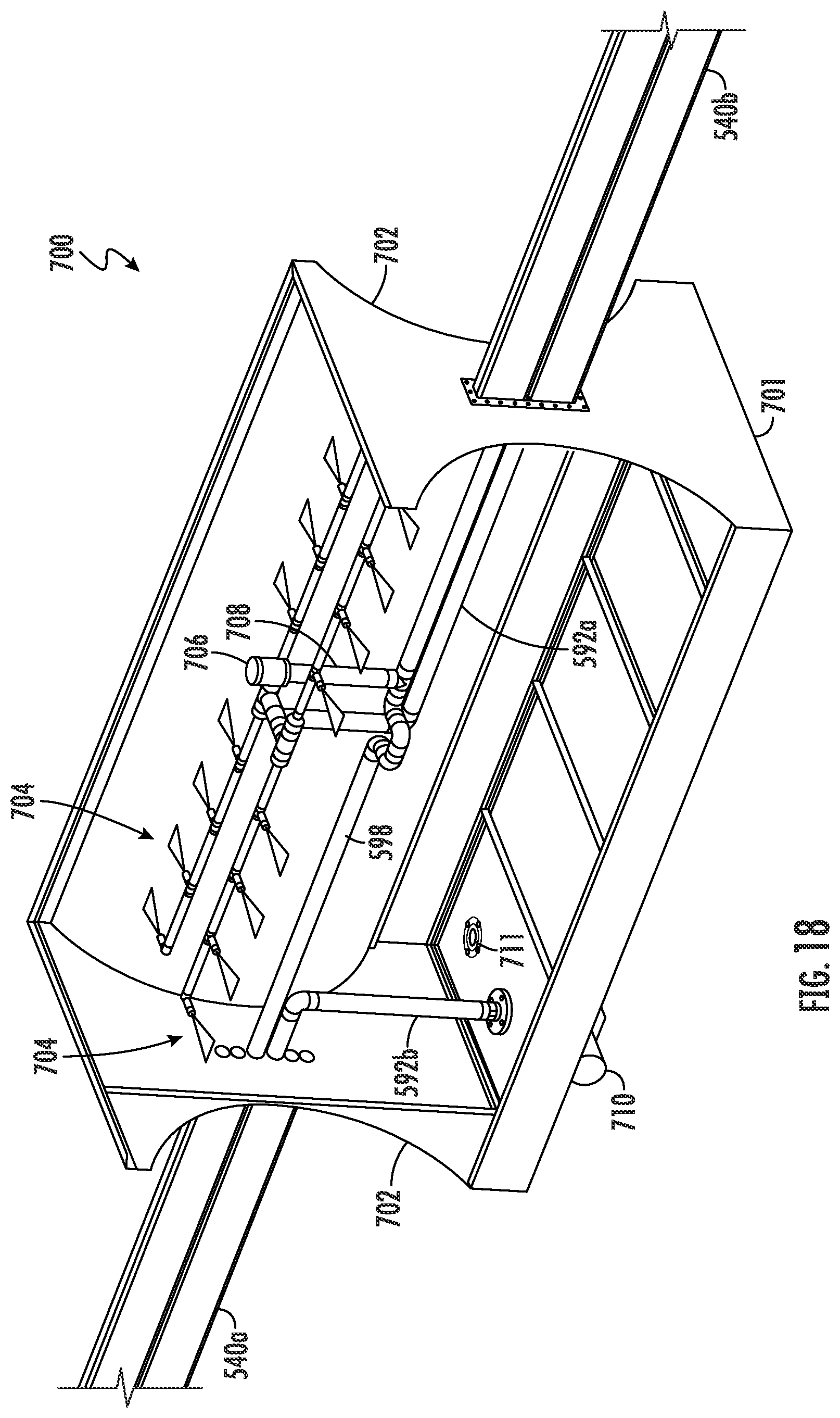 Patent US11780745 Figure 17 – Solar distillation system with supplemental distillation units and associated methods