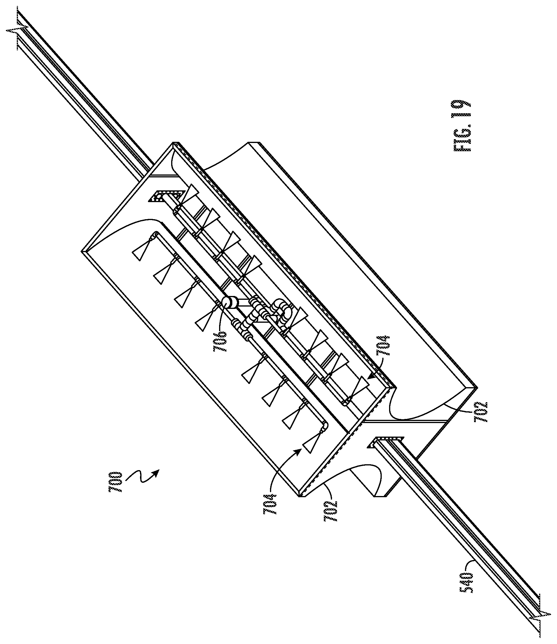Patent US11780745 Figure 18 – Solar distillation system with supplemental distillation units and associated methods