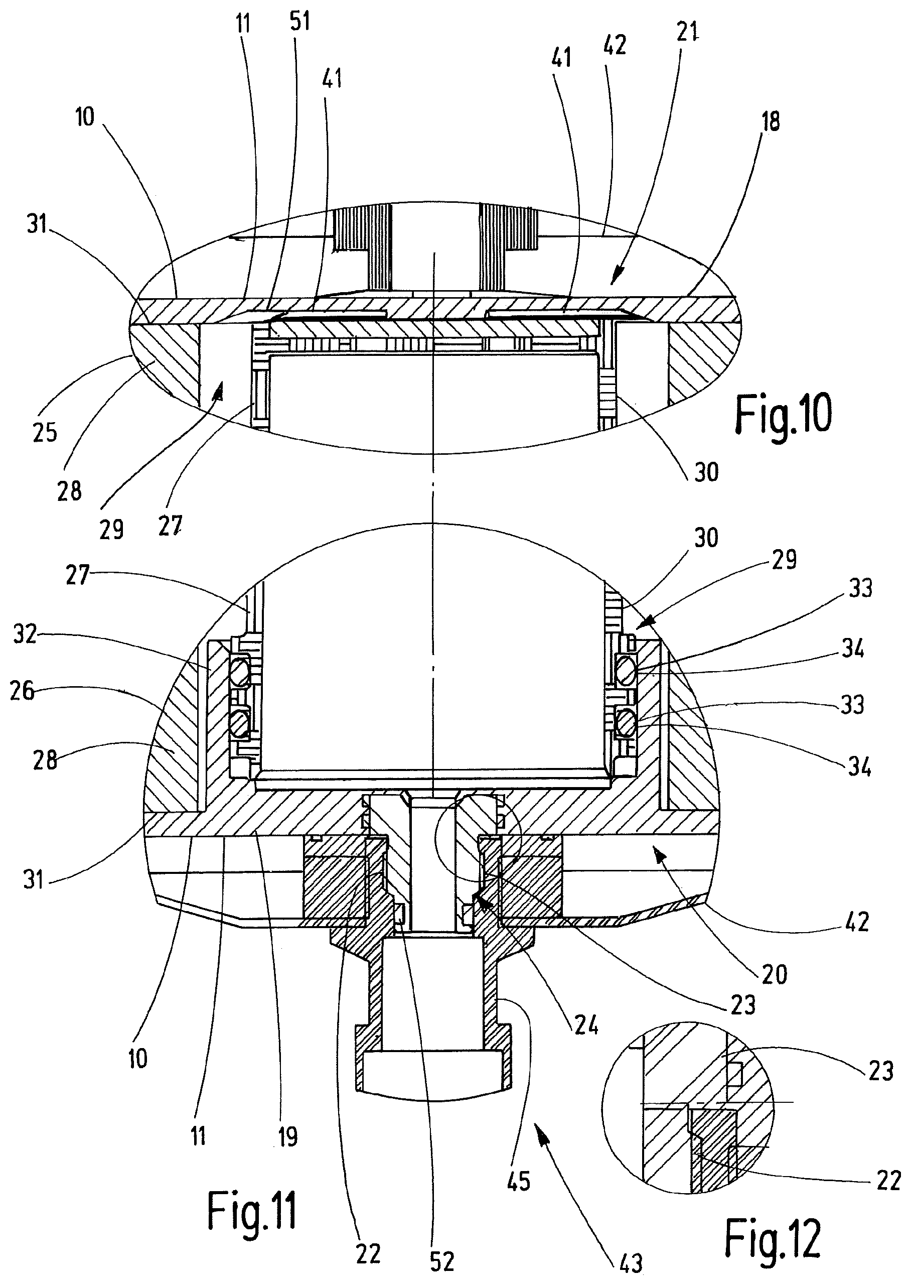 Patent US11780747 Figure 4 – Filter device particularly filter cartridge for water filters in aircraft