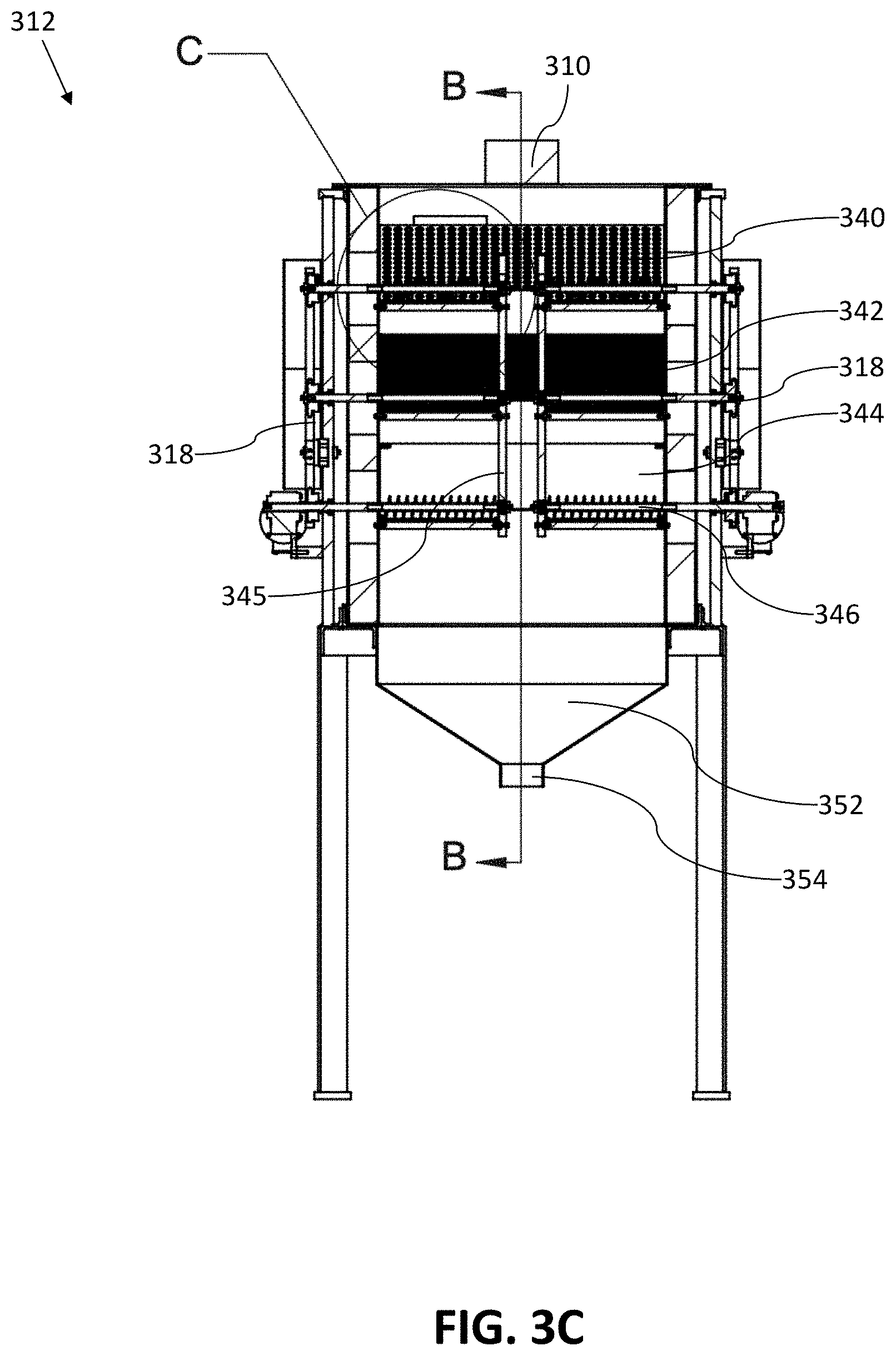 Patent US11780749 Figure 12 – Electromagnetic energy system for the breakdown and destruction of organic waste