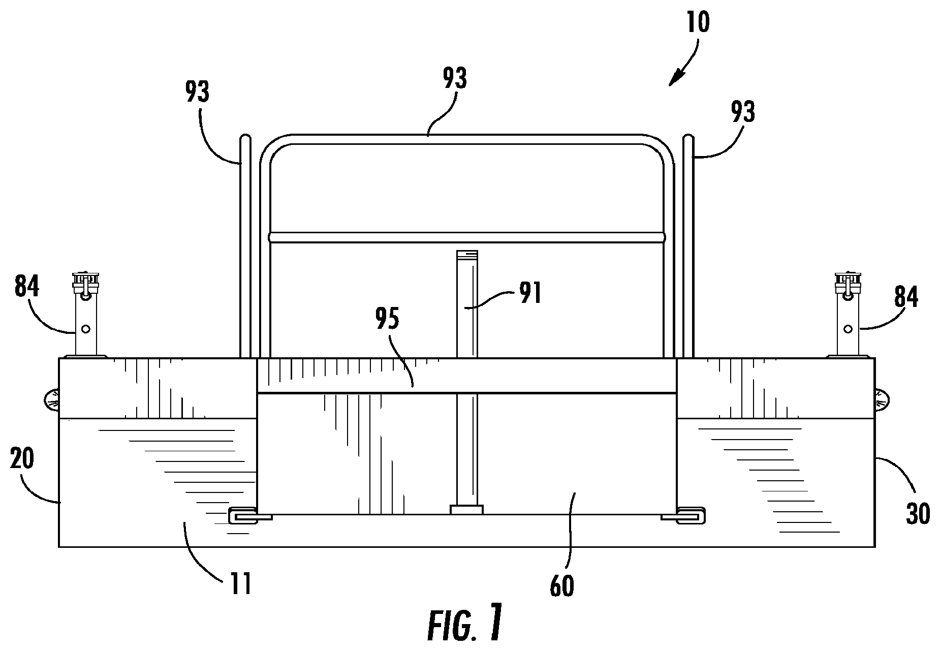 Patent US11780751 Figure 1 – Oil skimmer