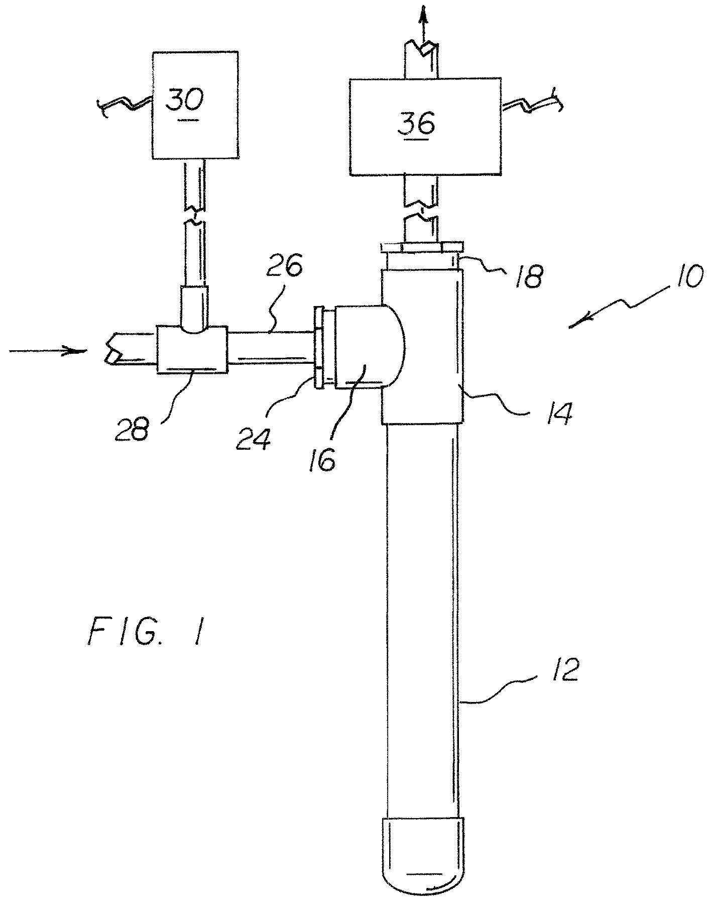 Patent US11780755 Figure 1 – Vortex flow inducer and ozone dissolution chamber having the same