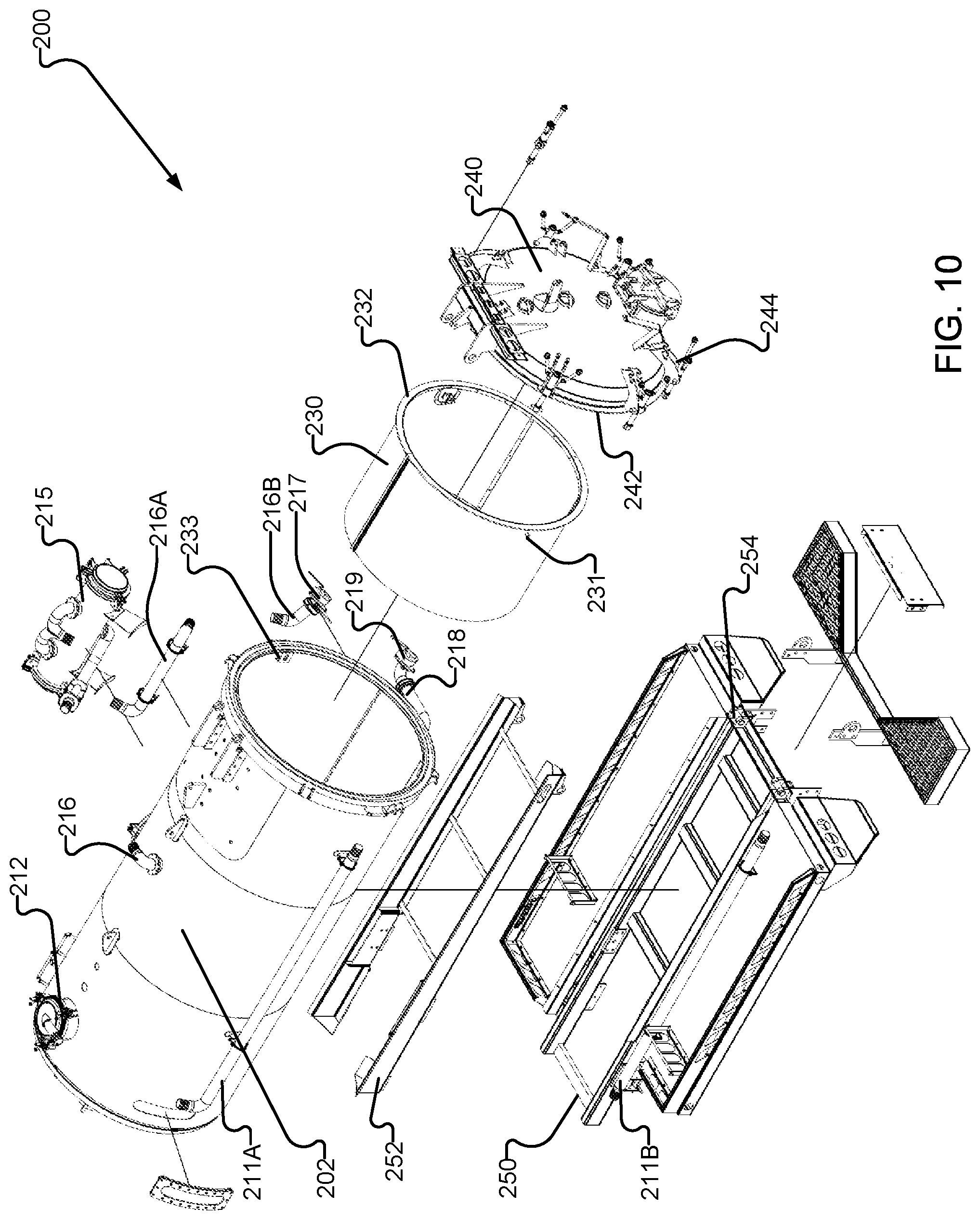 Patent US11780757 Figure 8 – Apparatus and methods for dewatering sludge