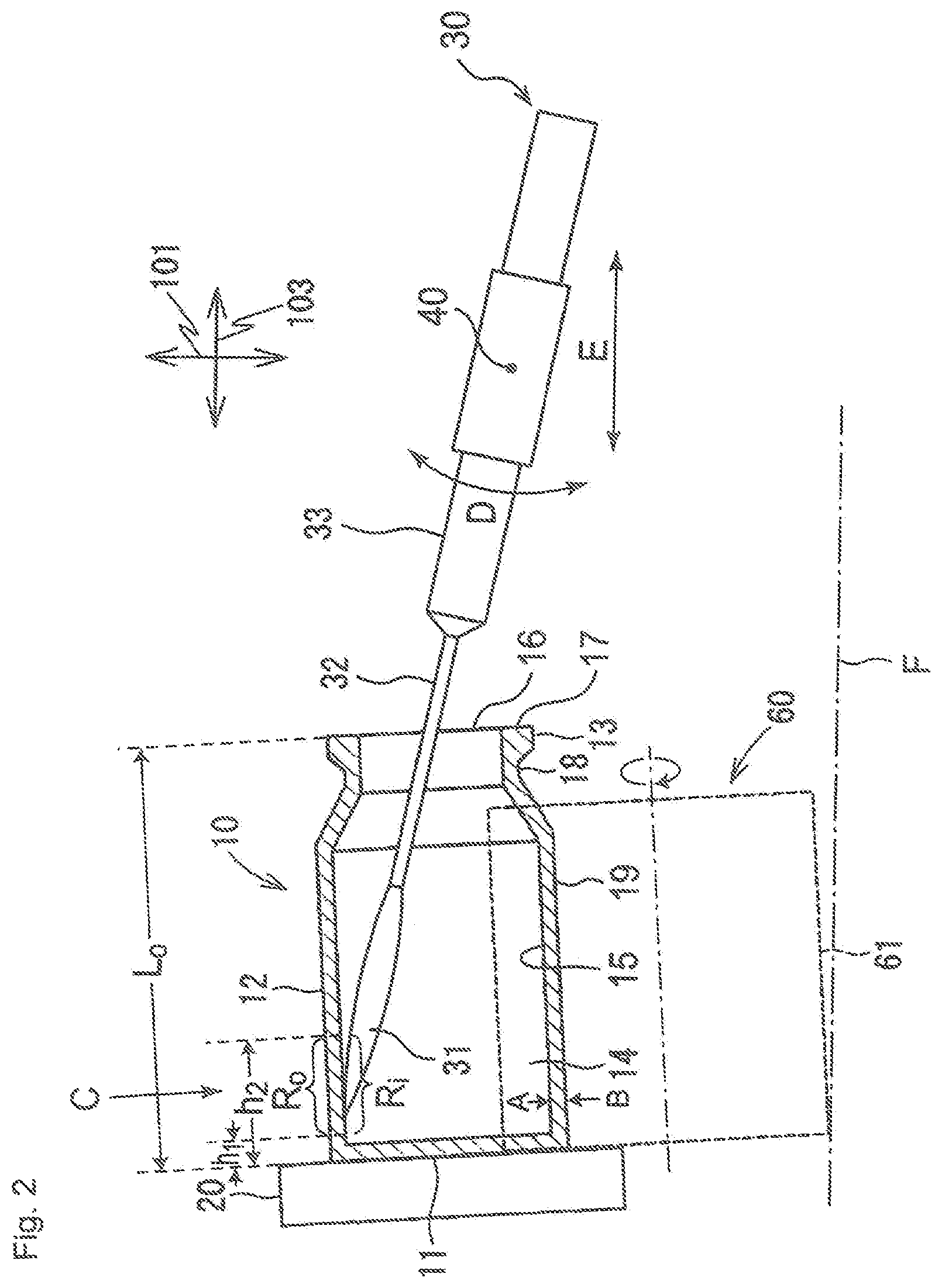 Patent US11780759 Figure 2 – Process of producing glass vessel