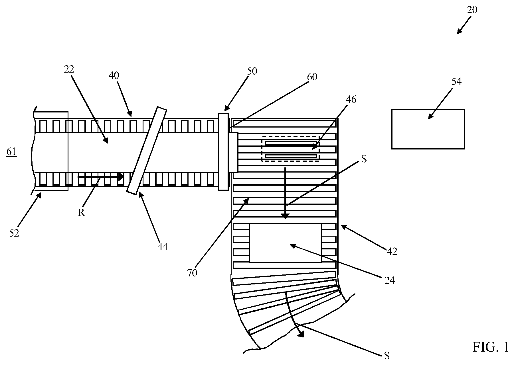 Patent US11780760 Figure 1 – Systems and methods for processing a glass ribbon