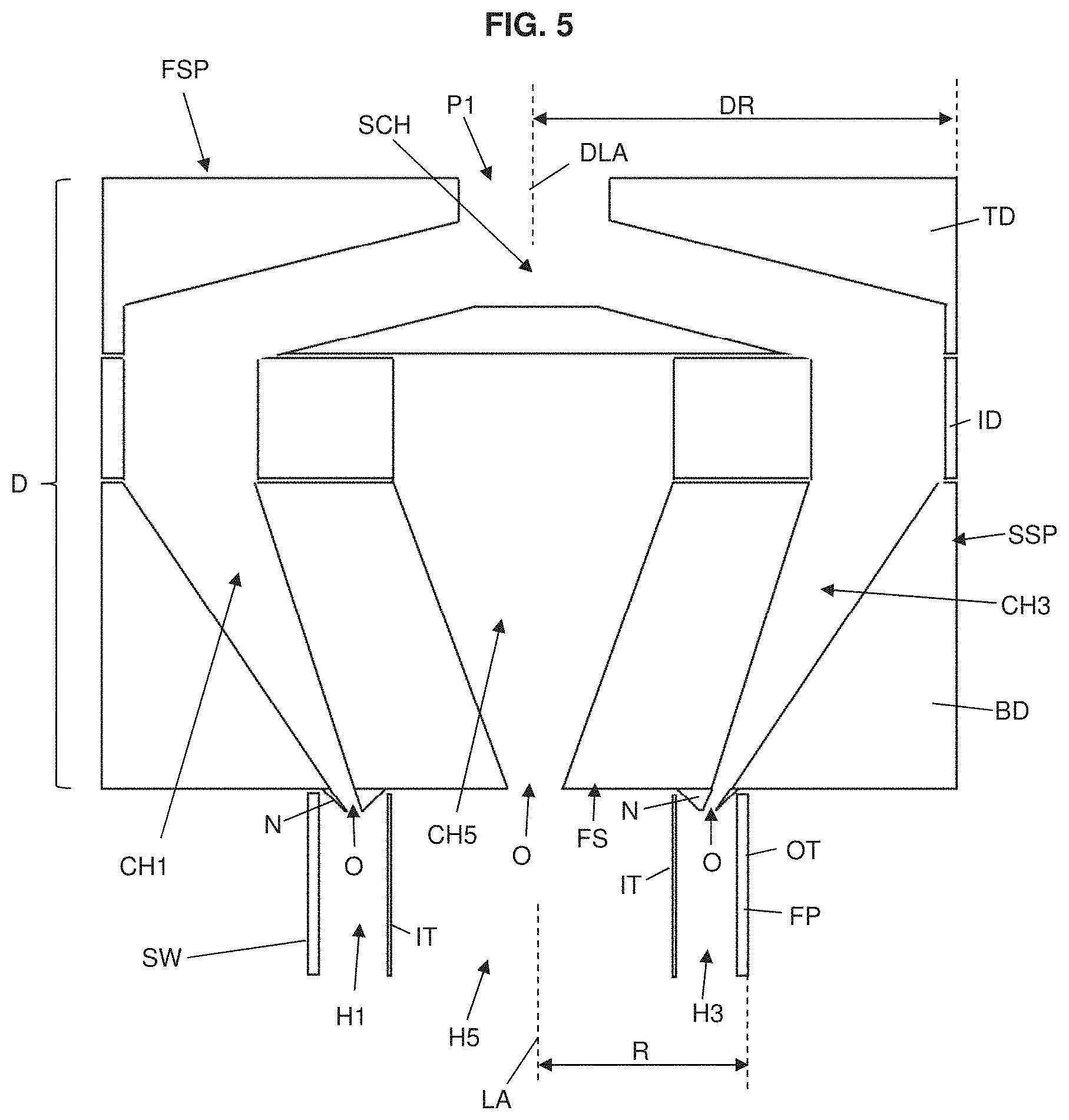 Patent US11780763 Figure 3 – Device and method for connecting a fiber preform to a pressure supply system