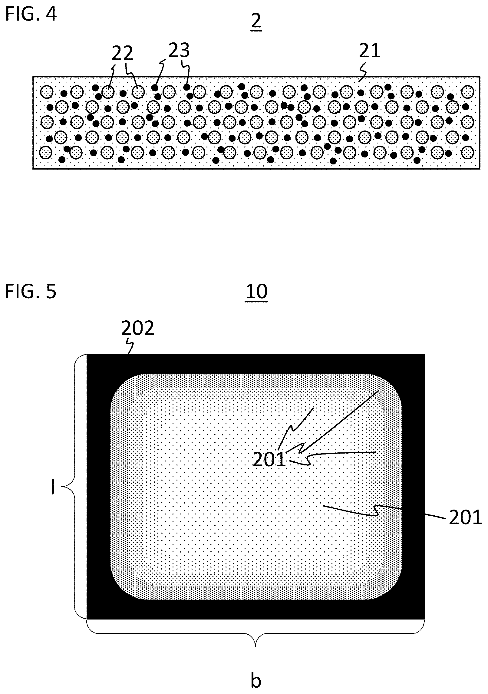 Patent US11780770 Figure 2 – Glass element comprising enamel coating and use thereof, coating agent for making same, and method for producing the coating agent