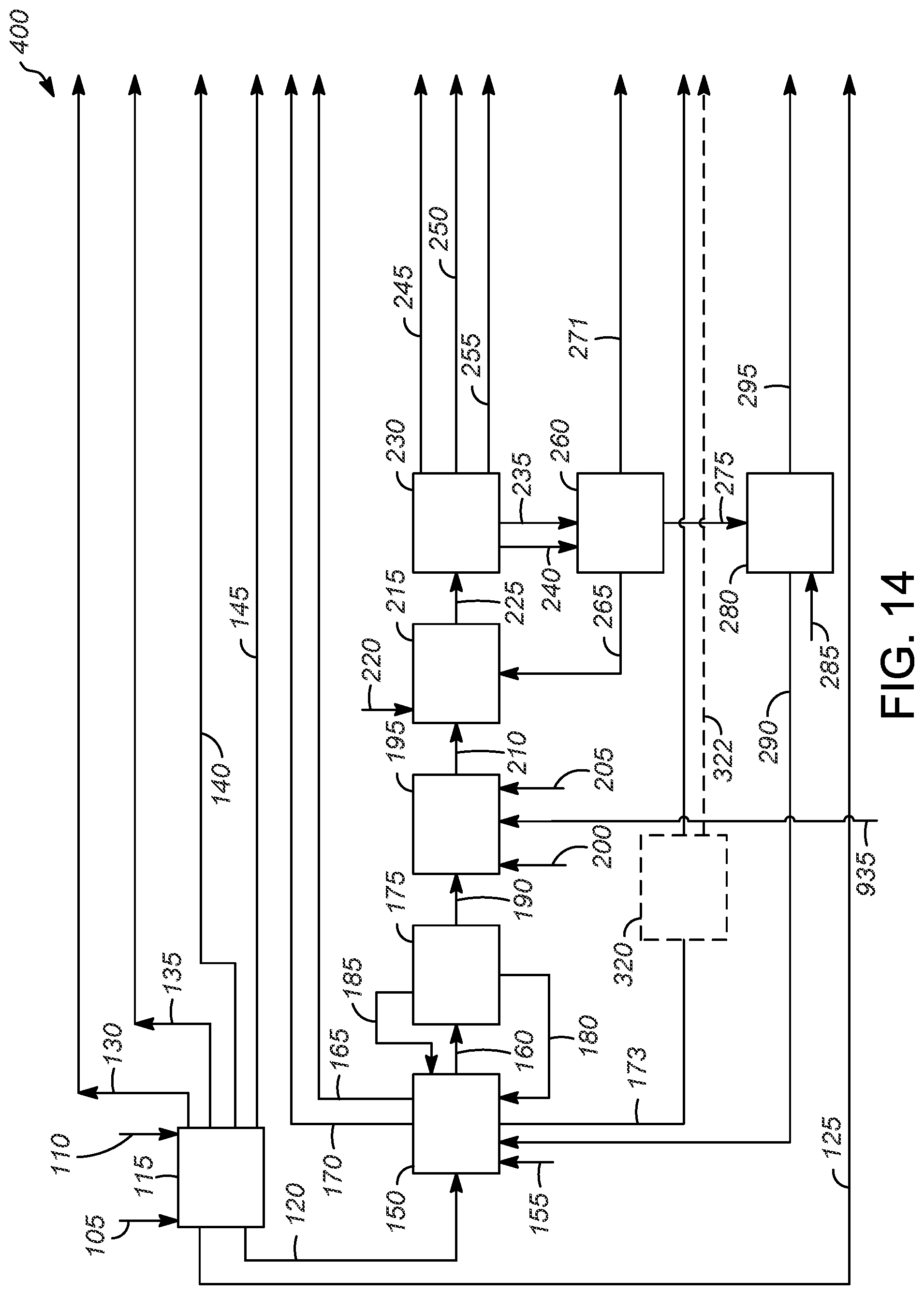 Patent US11780795 Figure 14 – Cumene-phenol complex with thermal oxidation system