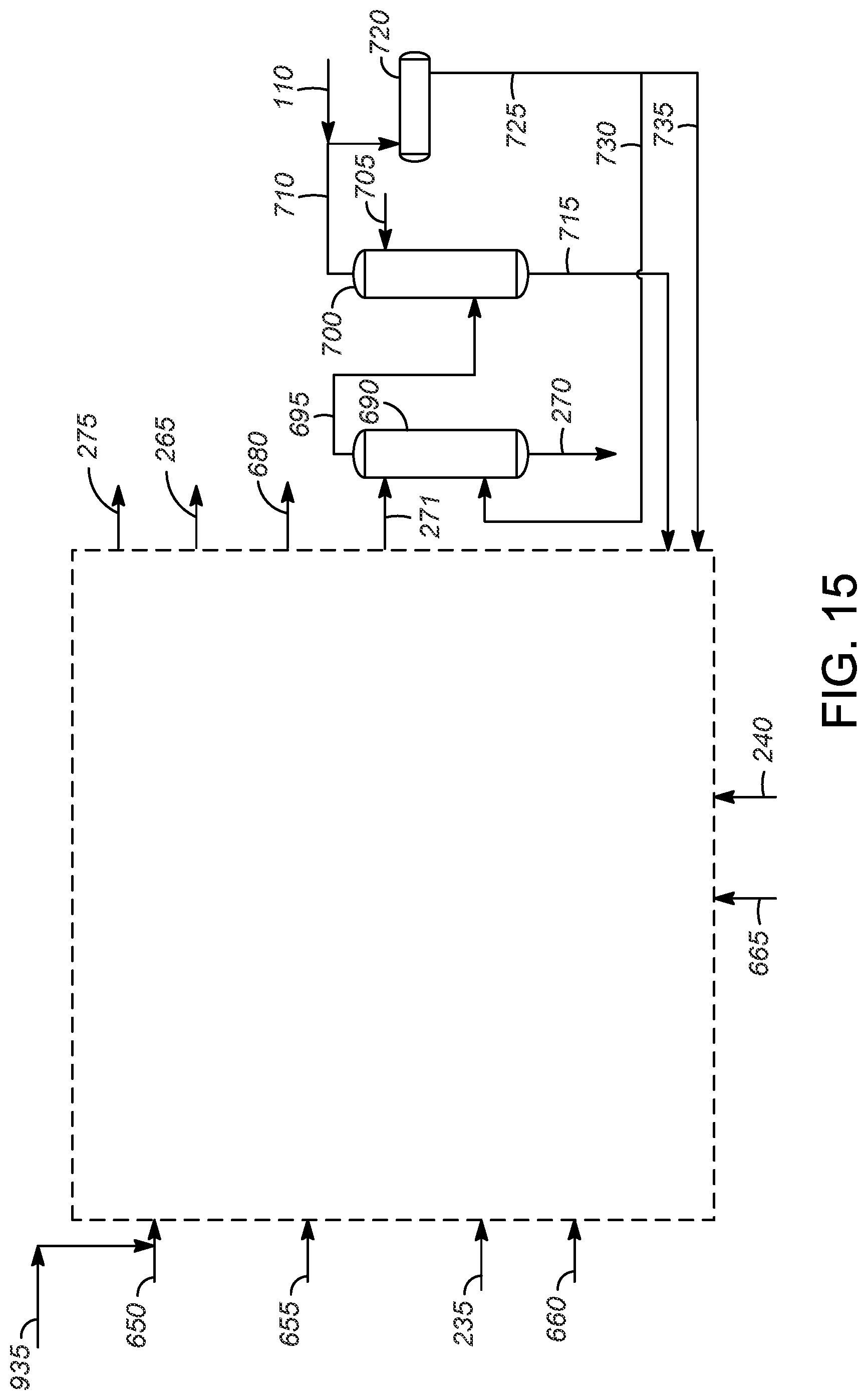 Patent US11780795 Figure 15 – Cumene-phenol complex with thermal oxidation system