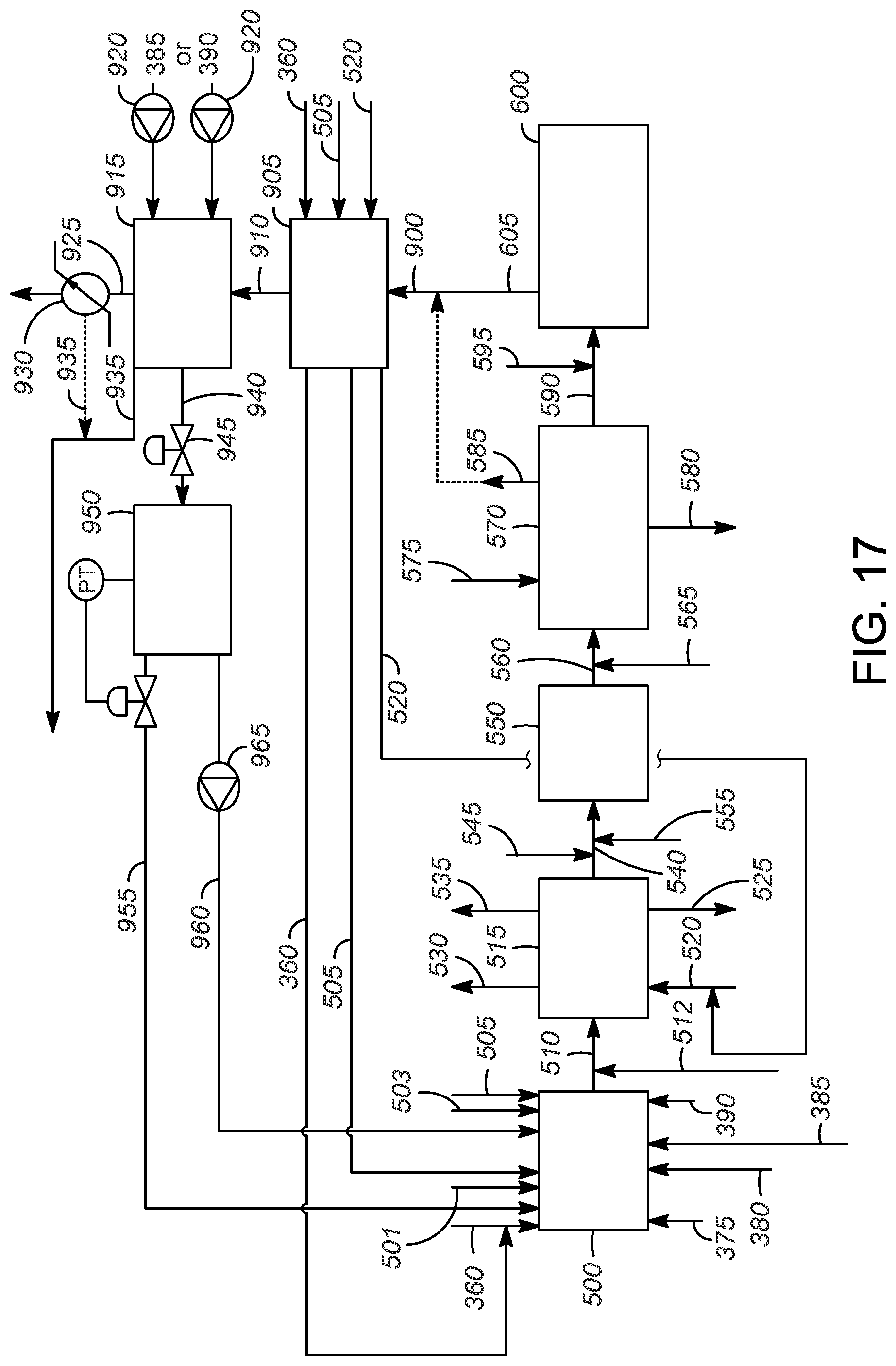Patent US11780795 Figure 17 – Cumene-phenol complex with thermal oxidation system