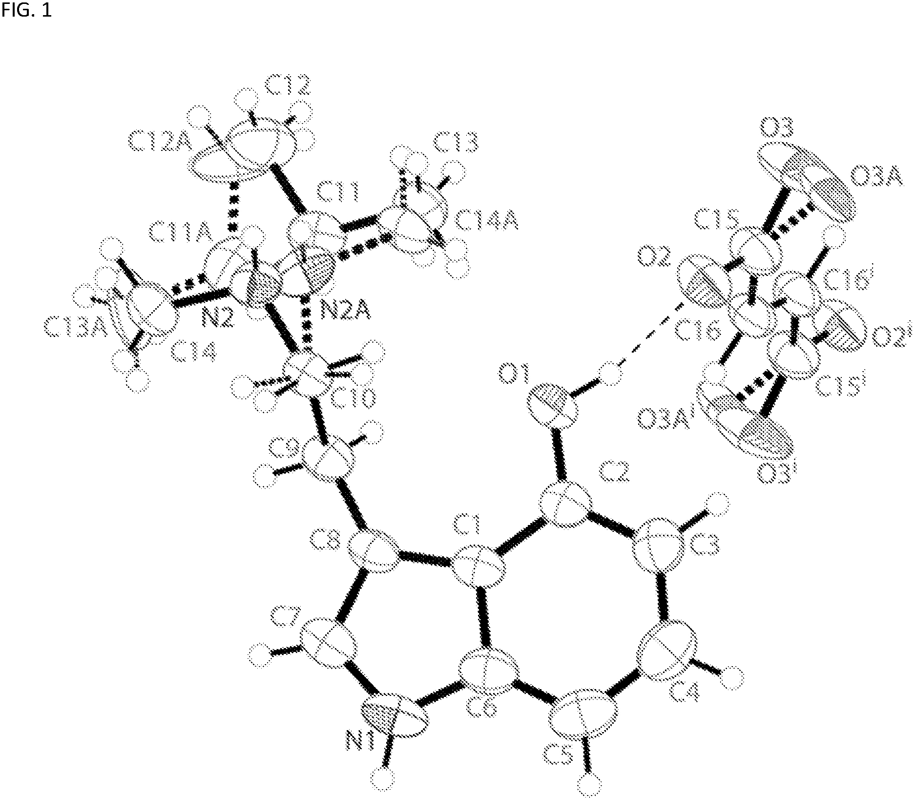 Patent US11780808 Figure 1 – Crystalline bis-miprocin fumarate