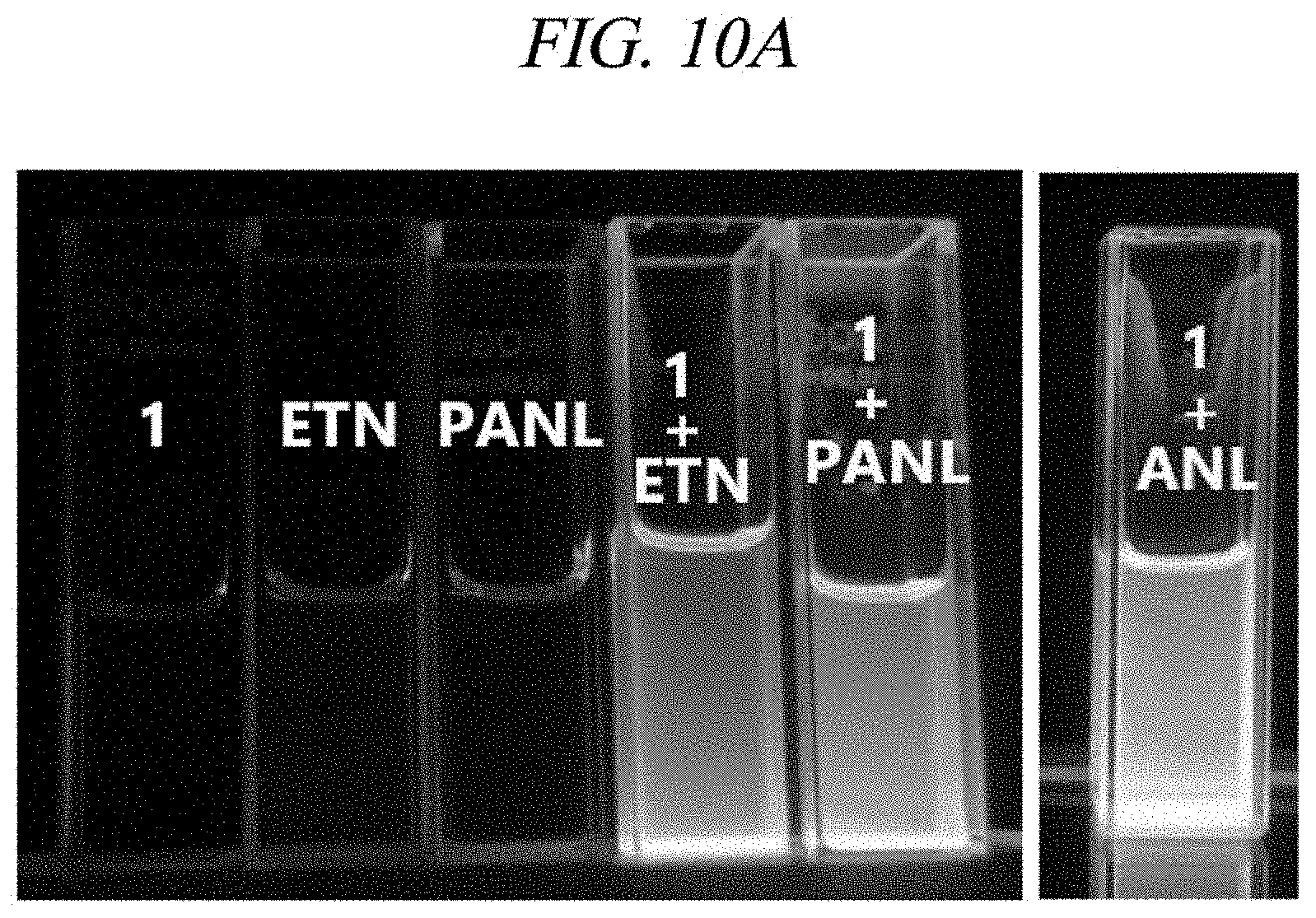 Patent US11780857 Figure 14 – Probe compounds for amino alcohols, and simultaneous fluorescence and circular dichroism analysis method