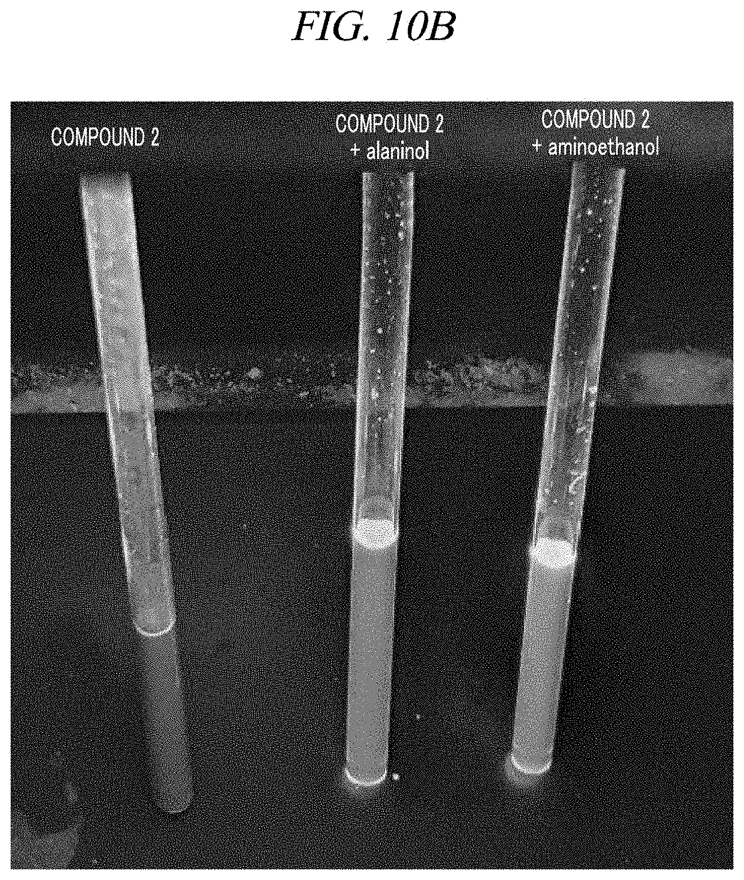 Patent US11780857 Figure 15 – Probe compounds for amino alcohols, and simultaneous fluorescence and circular dichroism analysis method