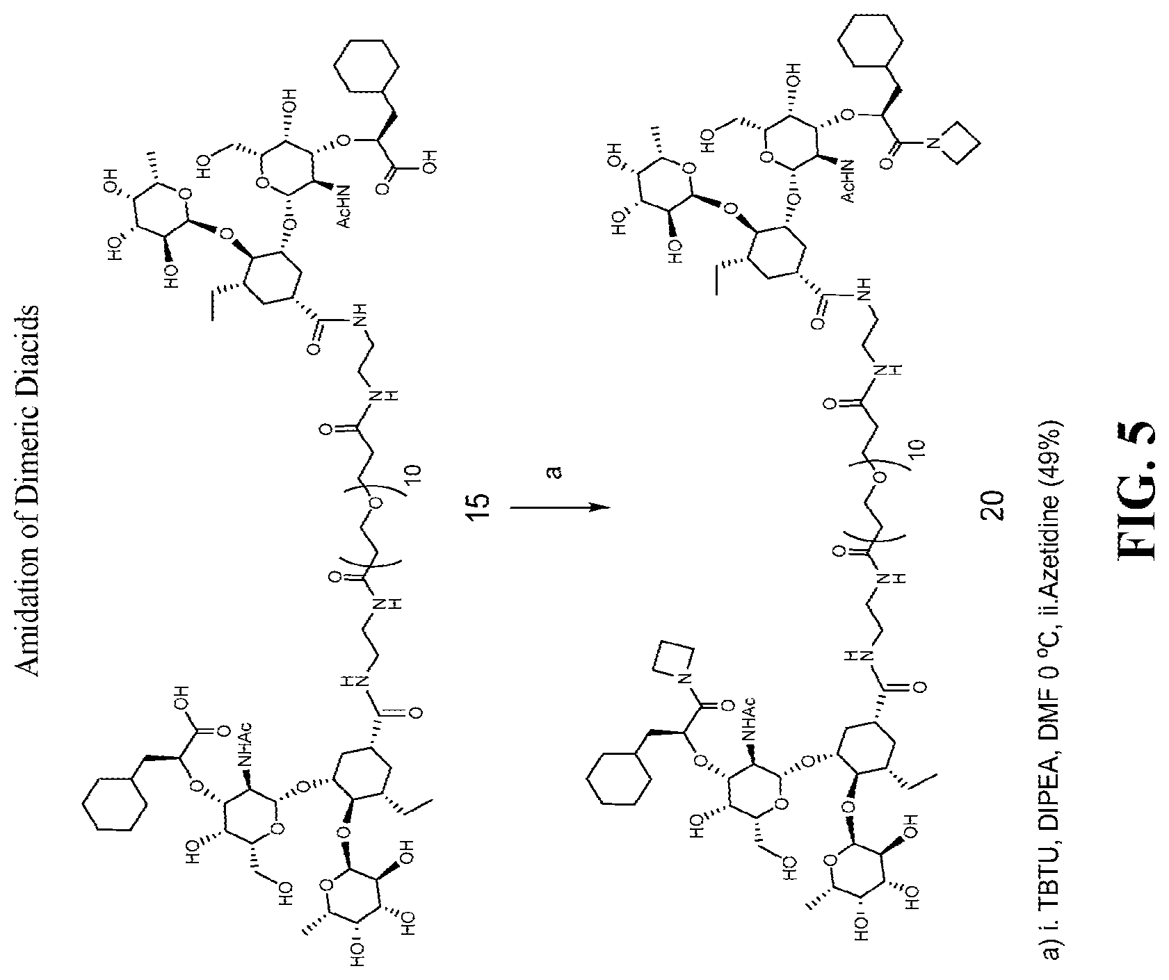 Patent US11780873 Figure 5 – Highly potent multimeric e-selectin antagonists