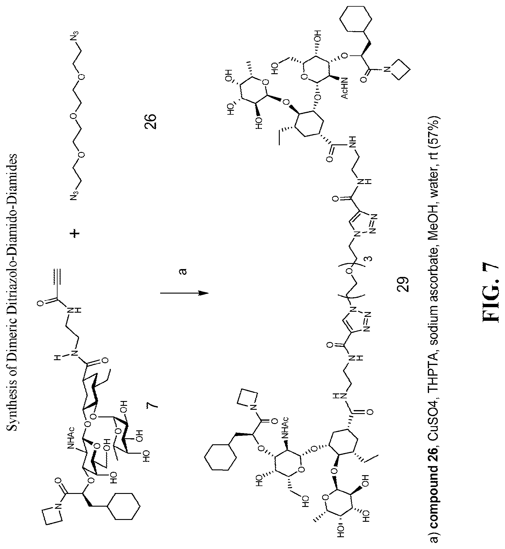Patent US11780873 Figure 7 – Highly potent multimeric e-selectin antagonists