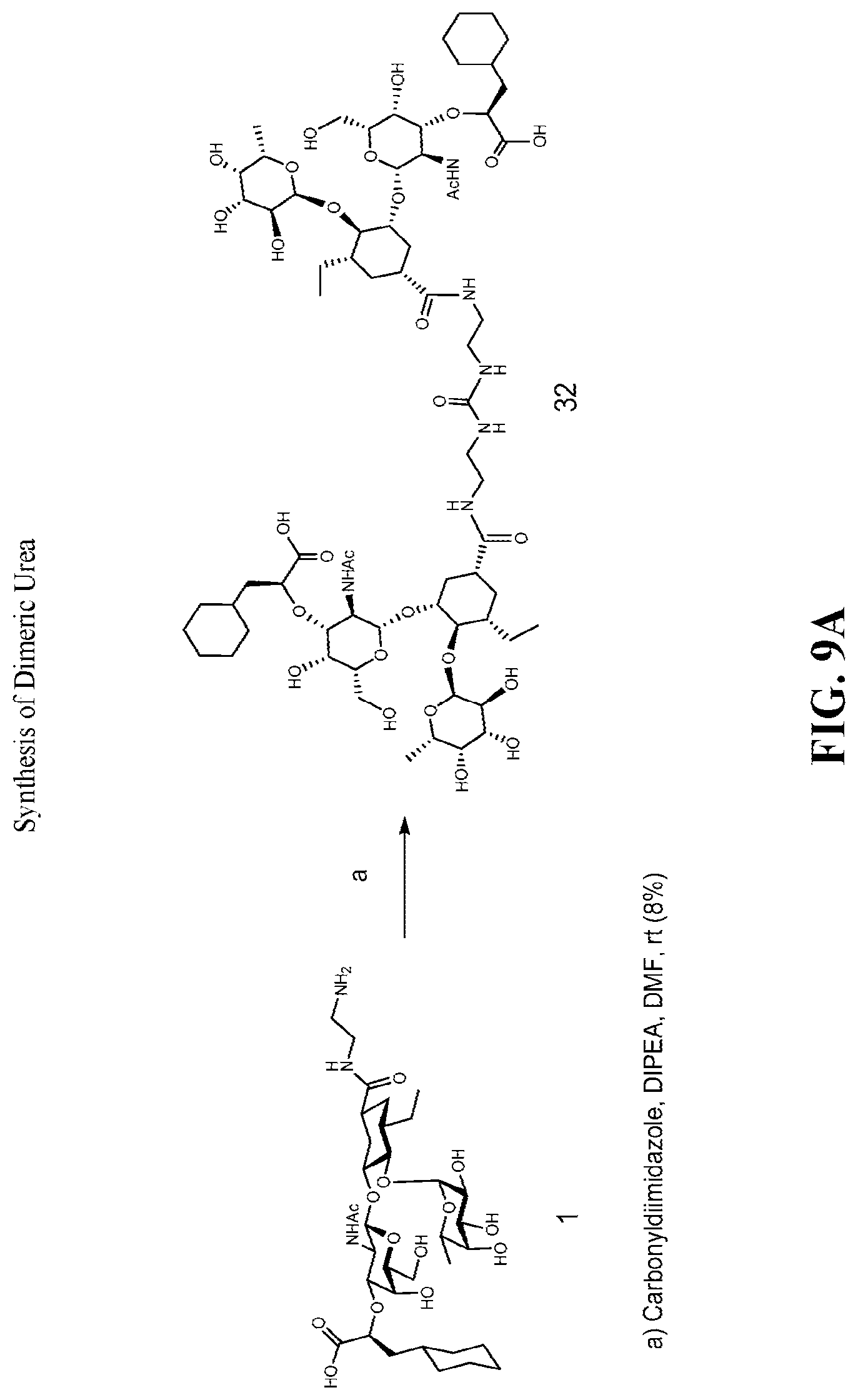 Patent US11780873 Figure 9 – Highly potent multimeric e-selectin antagonists