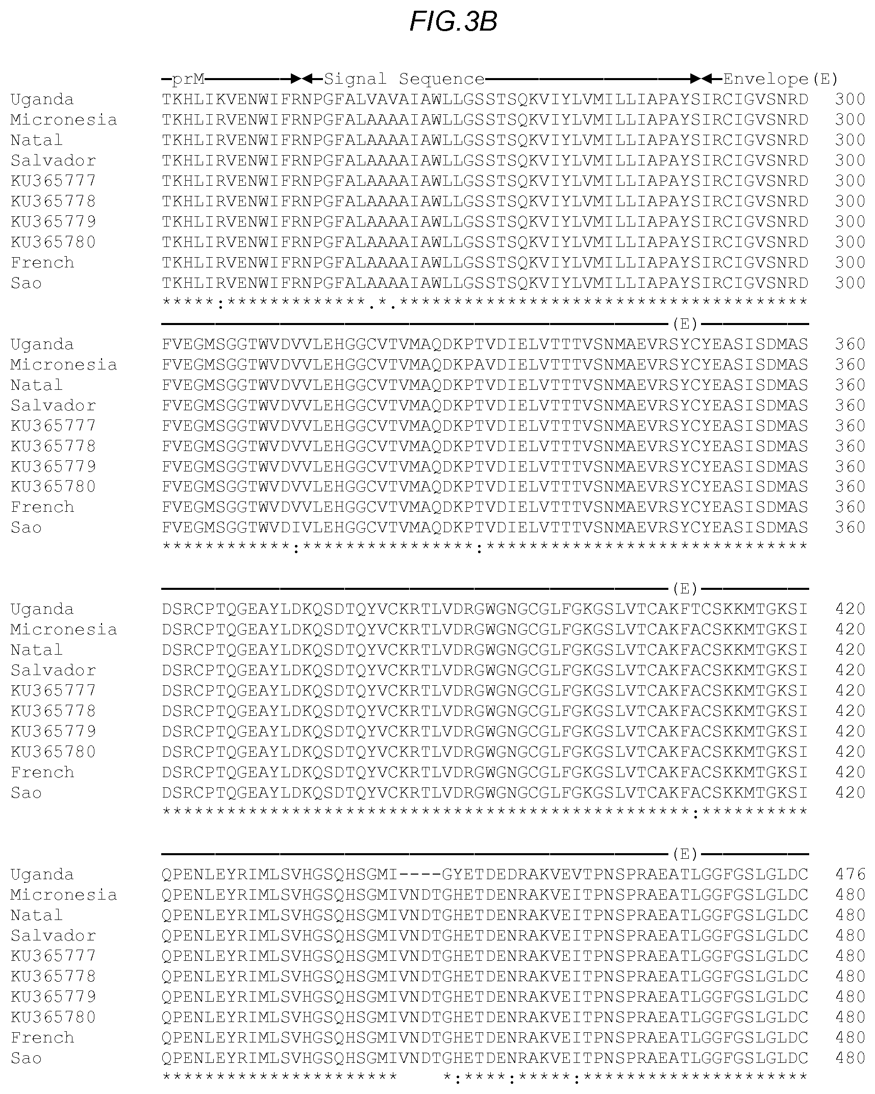 Patent US11780885 Figure 4 – Zika viral antigen constructs