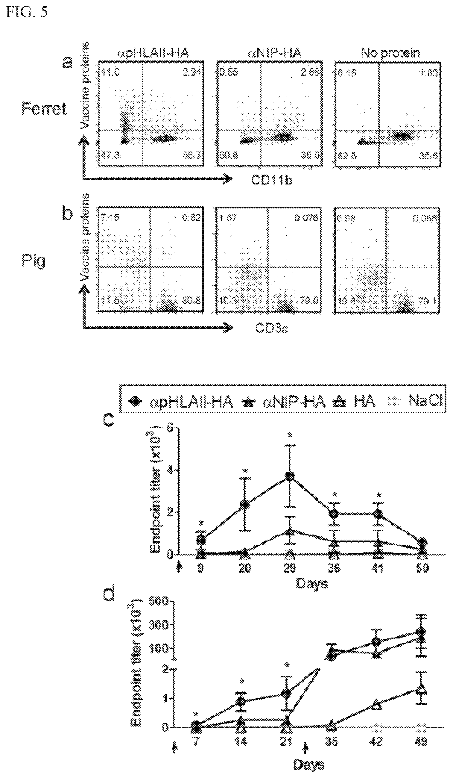 Patent US11780924 Figure 5 – HLA binding vaccine moieties and uses thereof