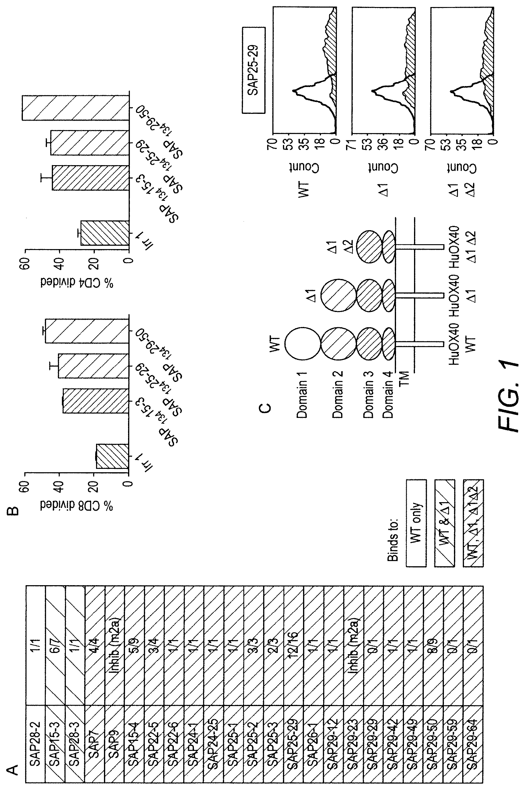 Patent US11780929 Figure 1 – Immunomodulatory antibodies