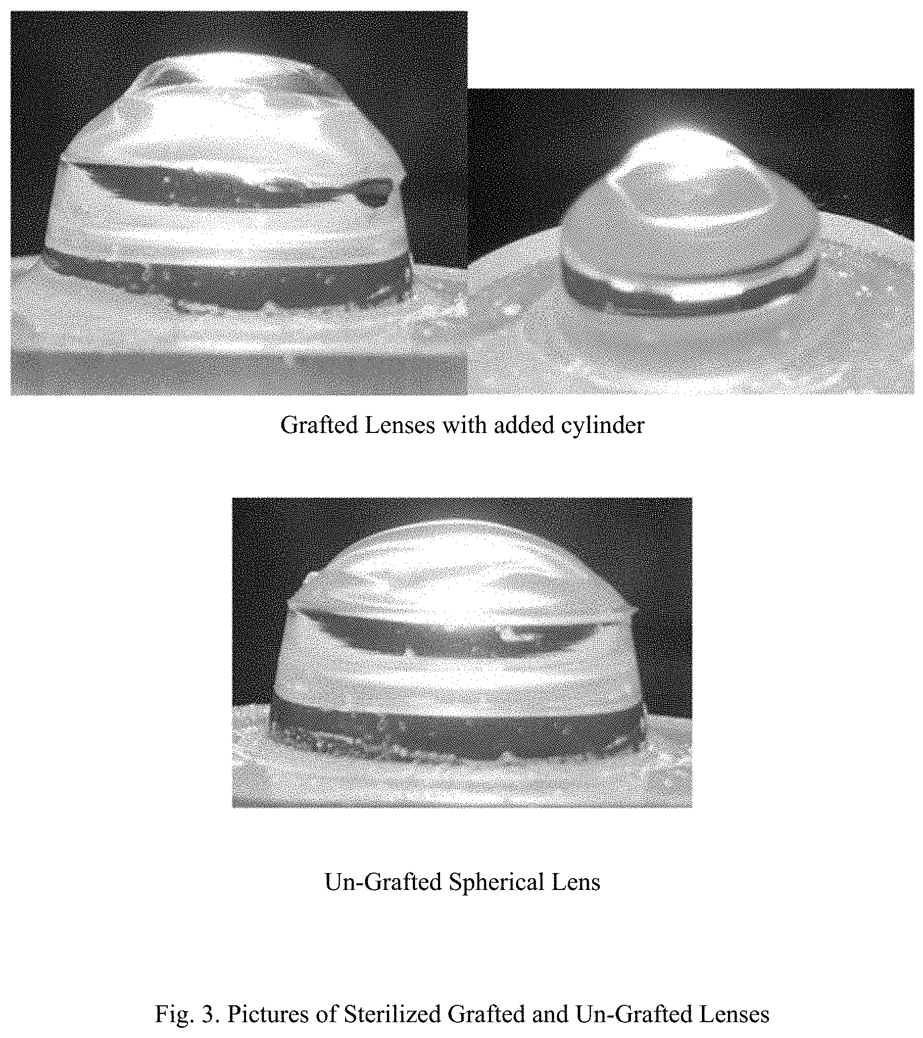 Patent US11780953 Figure 3 – Ophthalmic devices containing localized grafted networks and processes for their preparation and use