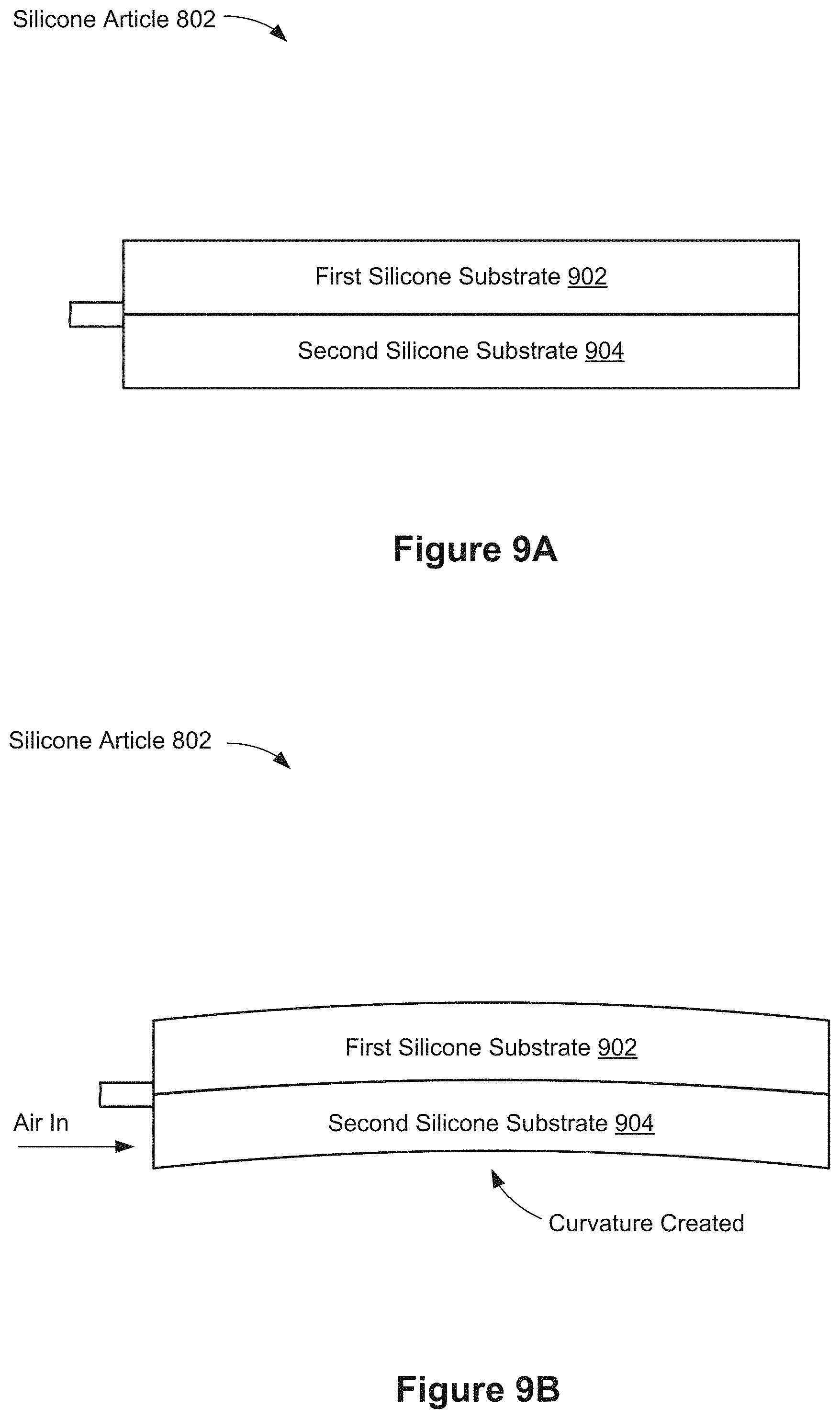Patent US11780966 Figure 10 – Partial-cure bonding of silicones through temporary inhibition