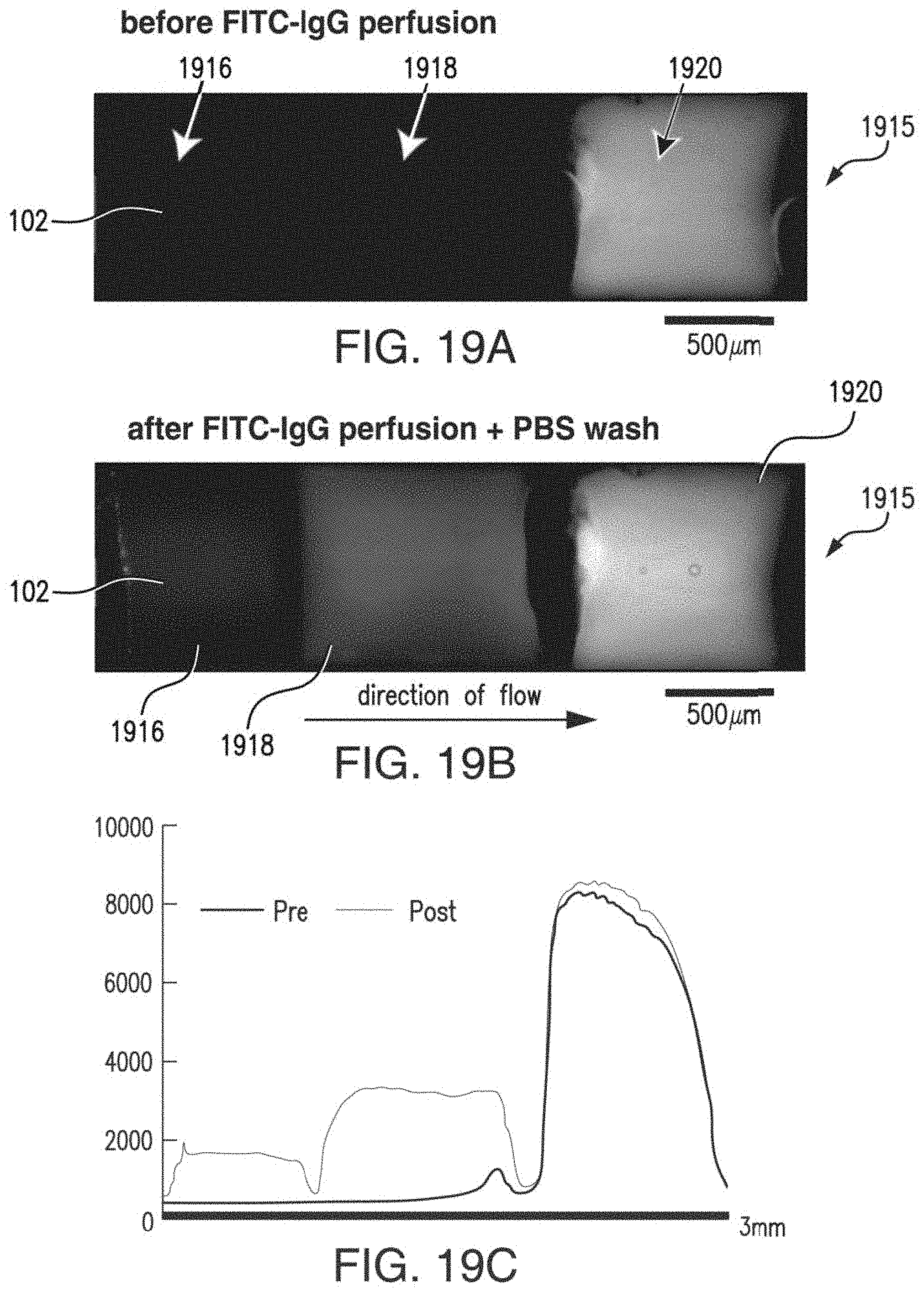 Patent US11780984 Figure 9 – Integration of ex situ fabricated porous polymer monoliths into fluidic chips