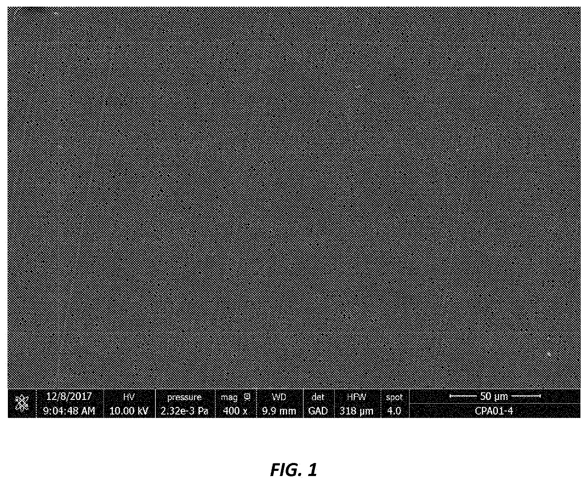 Patent US11781017 — Blends of polyaryletherketones having improved impact-resistance, elongation at break and flexibility — Figure 1
