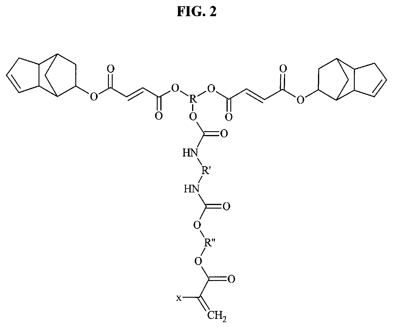 Patent US11781021 Figure 2 – Dicyclopentadiene modified ester oligomers useful in corrosion resistant coatings