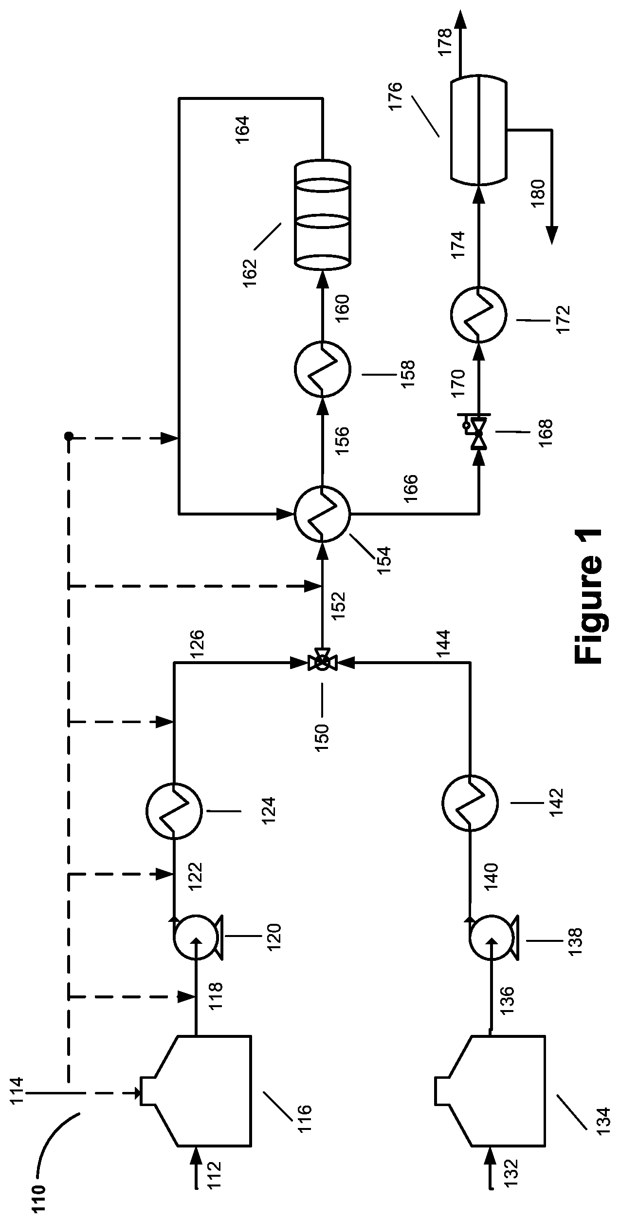 Patent US11781075 Figure 1 – Hydrothermal purification process