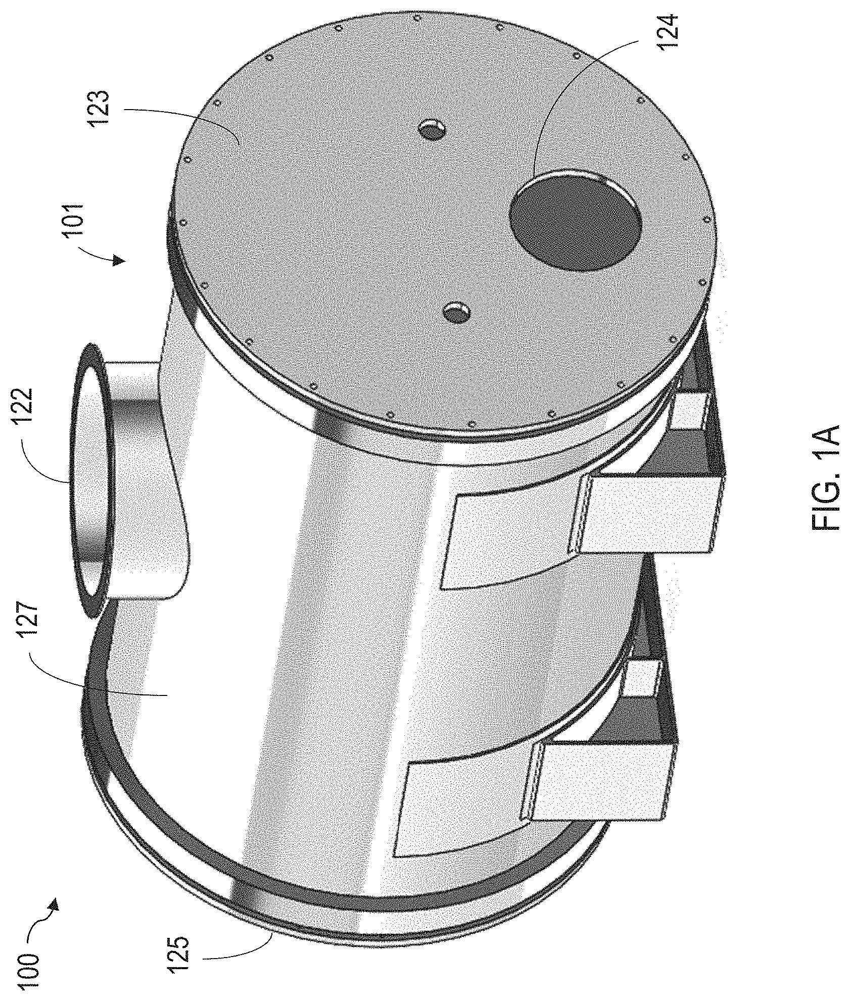 Patent US11781083 Figure 1 – Process vessel for forming fuel compositions and related systems and methods