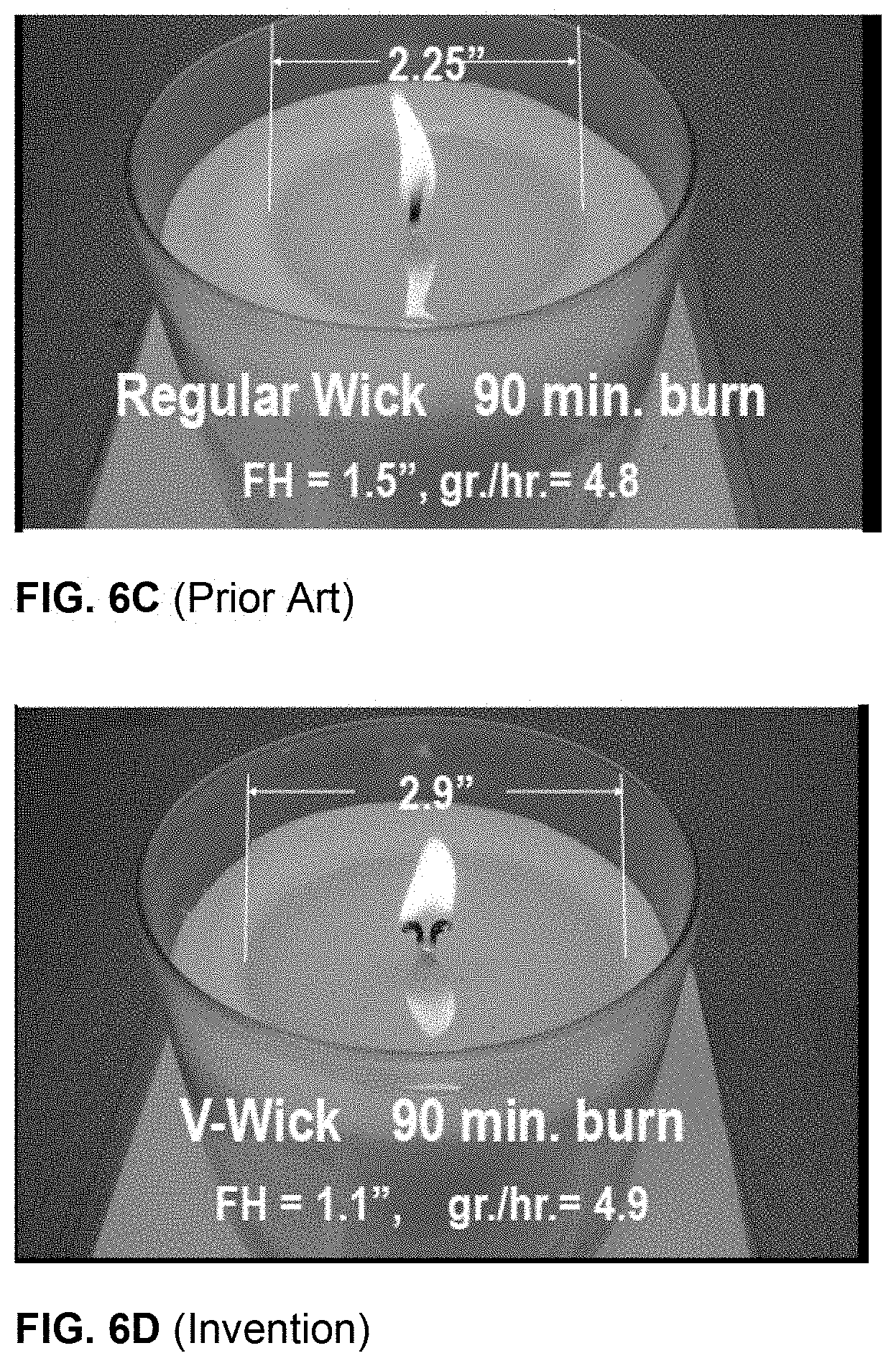 Patent US11781089 Figure 6 – Multiple wick candle assemblies and methods of making the same