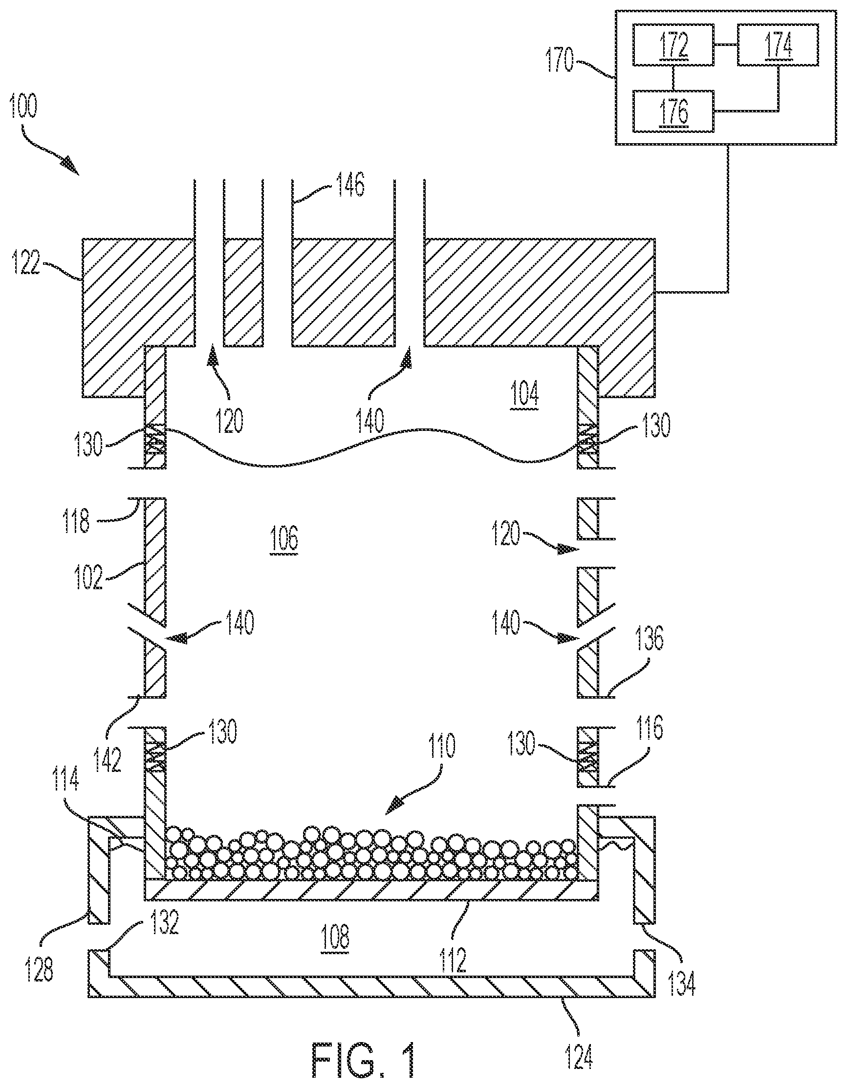 Patent US11781100 — All-in-one bioreactor for therapeutic cells manufacturing — Figure 1