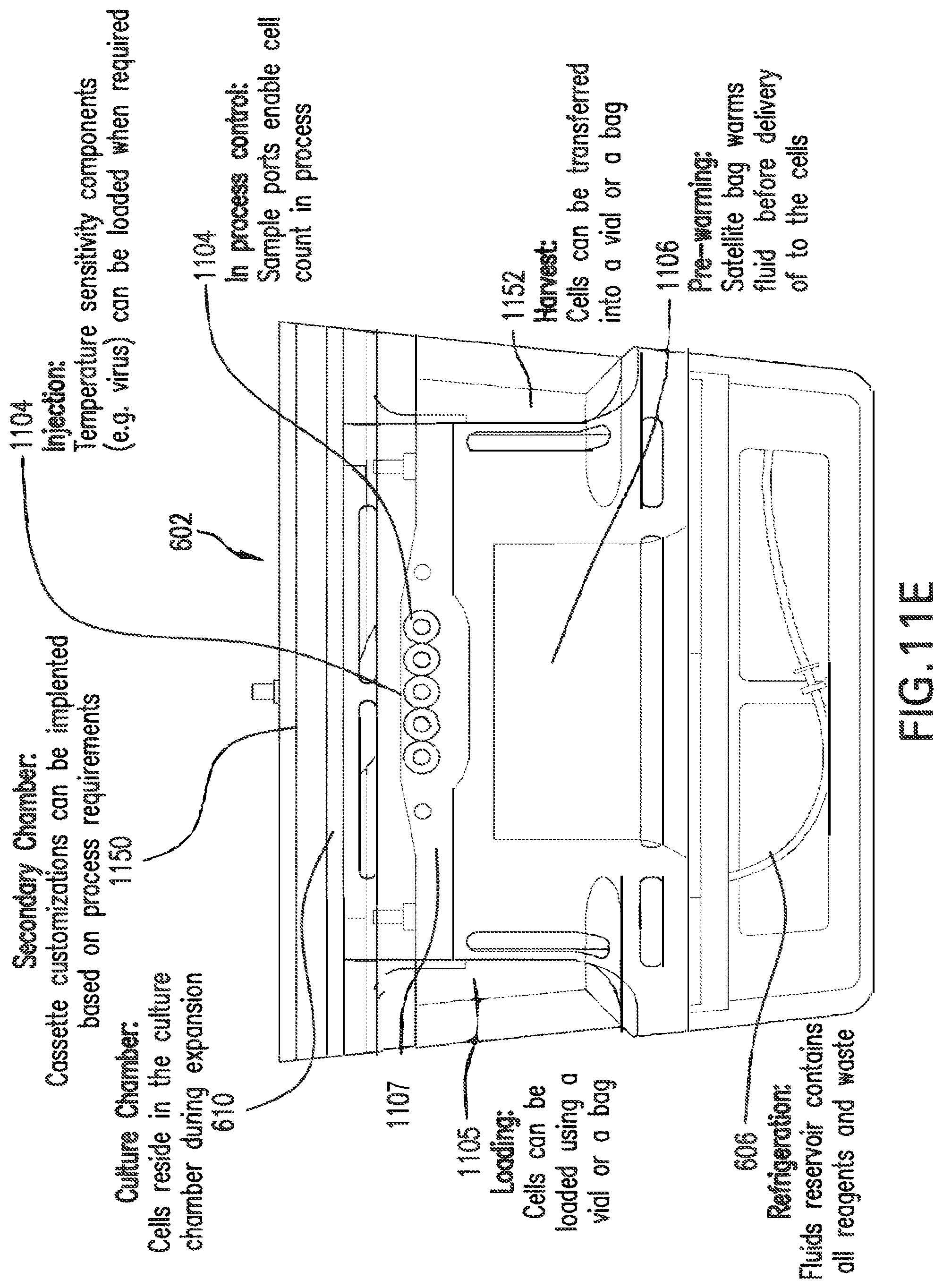 Patent US11781113 Figure 19 – End-to-end cell therapy automation
