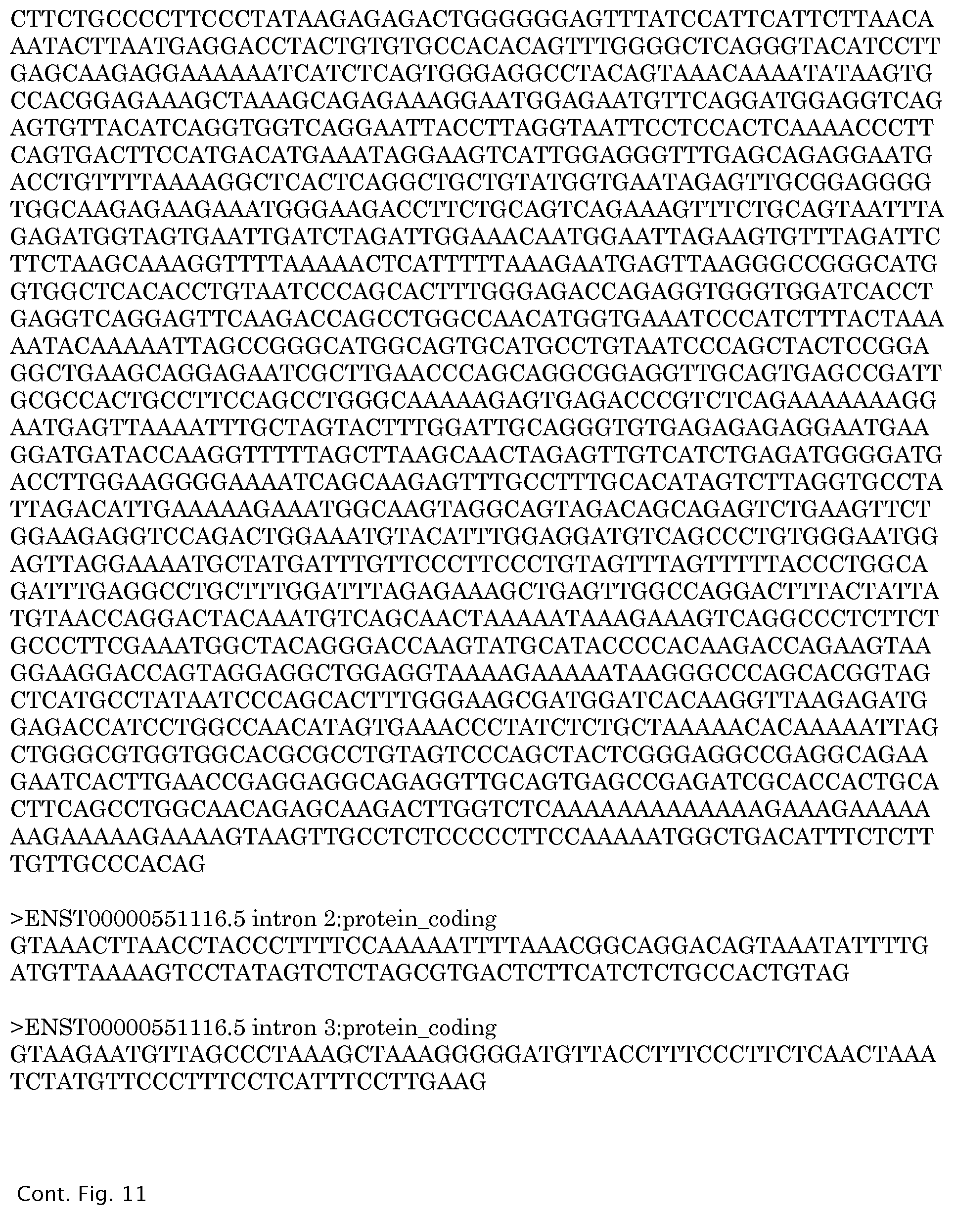 Patent US11781136 Figure 15 – Oligonucleotide inhibiting the expression of Chop