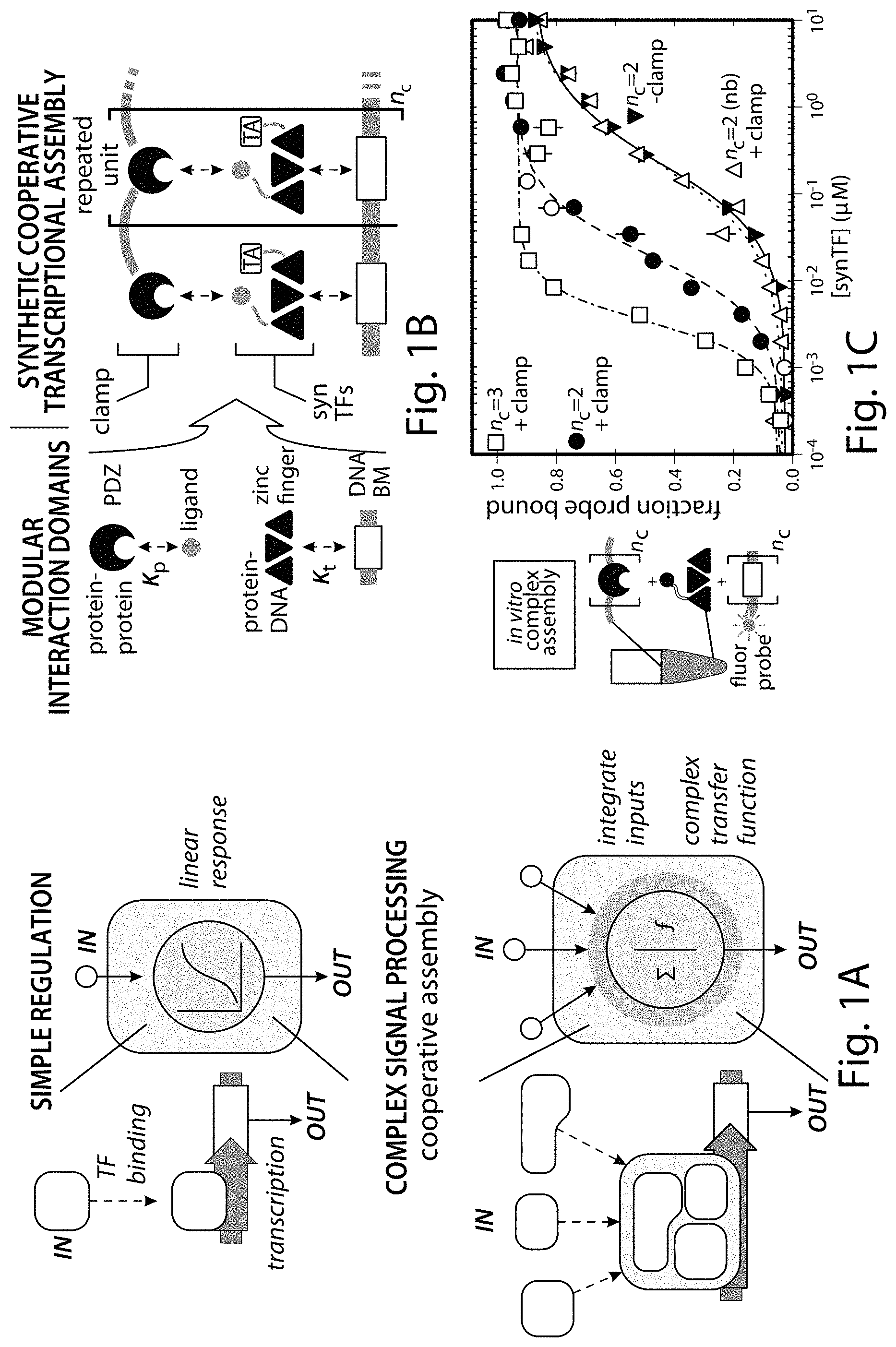 Patent US11781149 Figure 1 – Systems and methods for control of gene expression