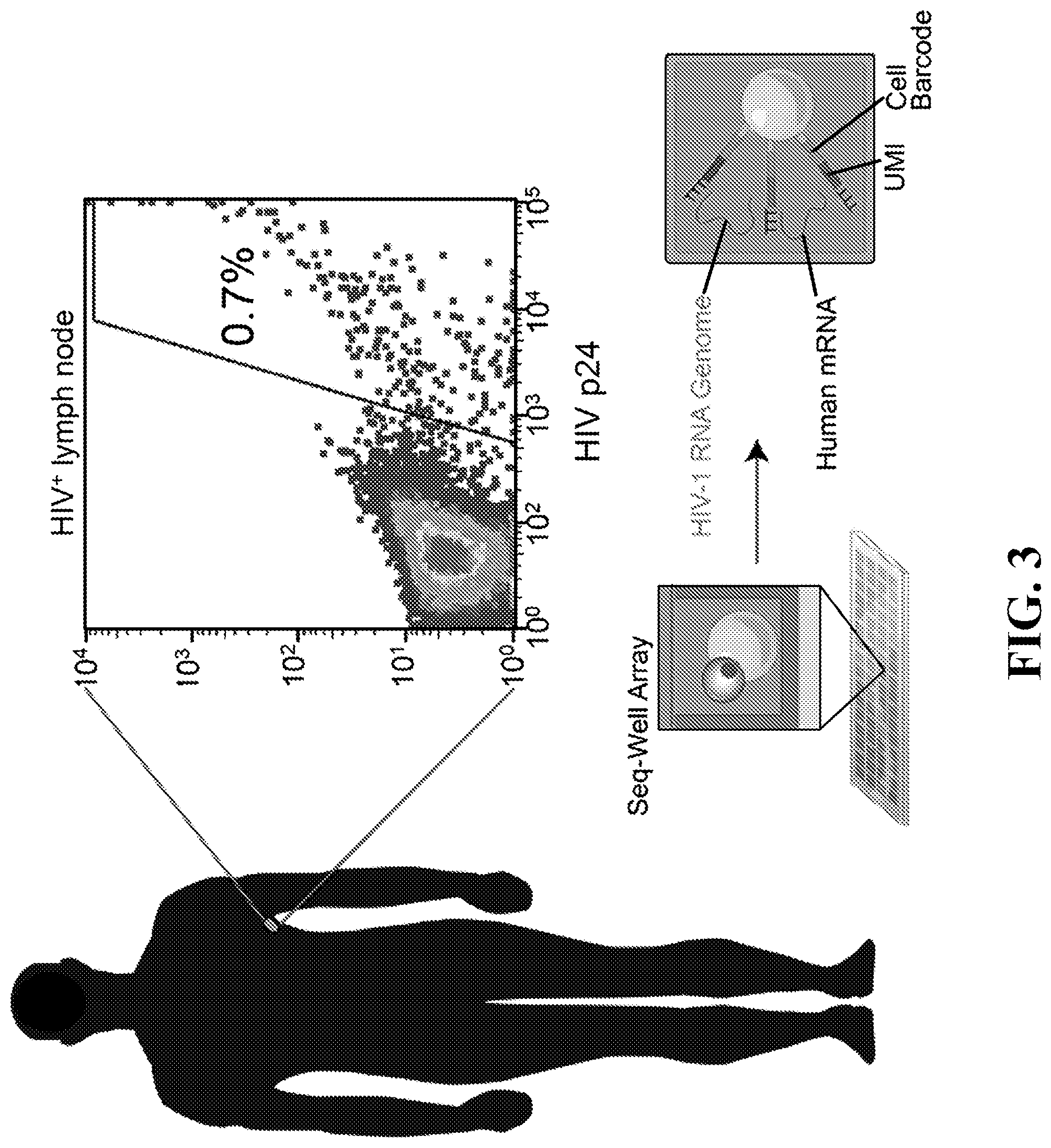Patent US11781193 Figure 3 – Markers of active HIV reservoir