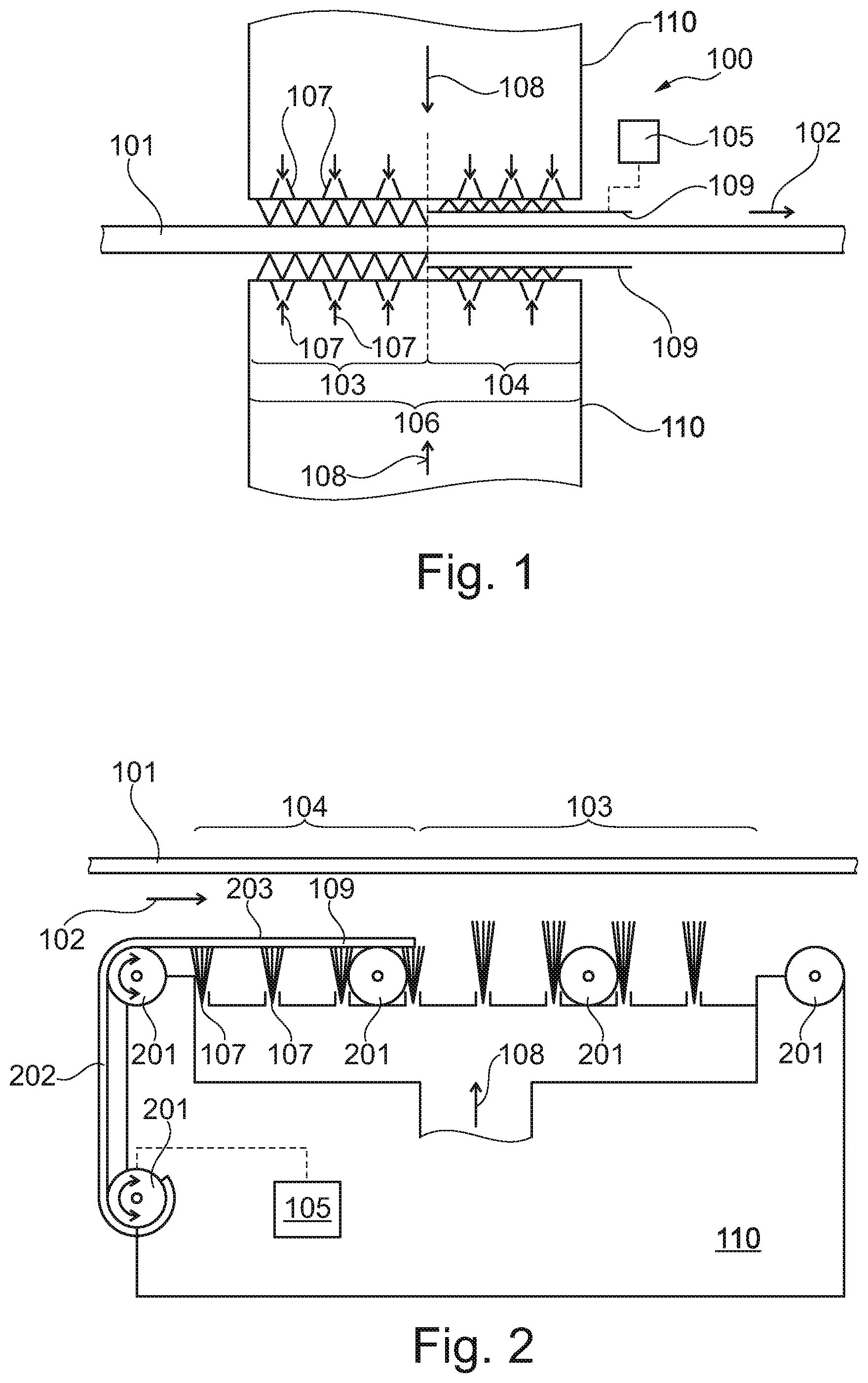 Patent US11781198 Figure 1 – Temperature control device for the temperature control of a component
