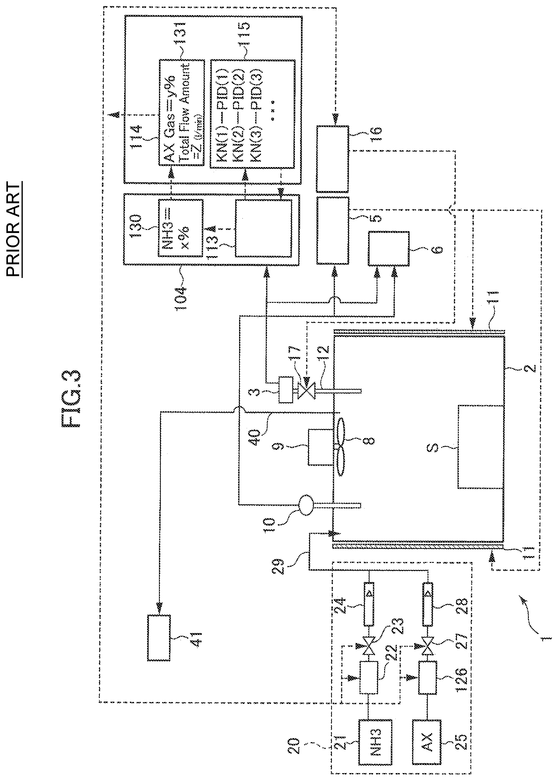 Patent US11781209 Figure 3 – Surface hardening treatment device and surface hardening treatment method
